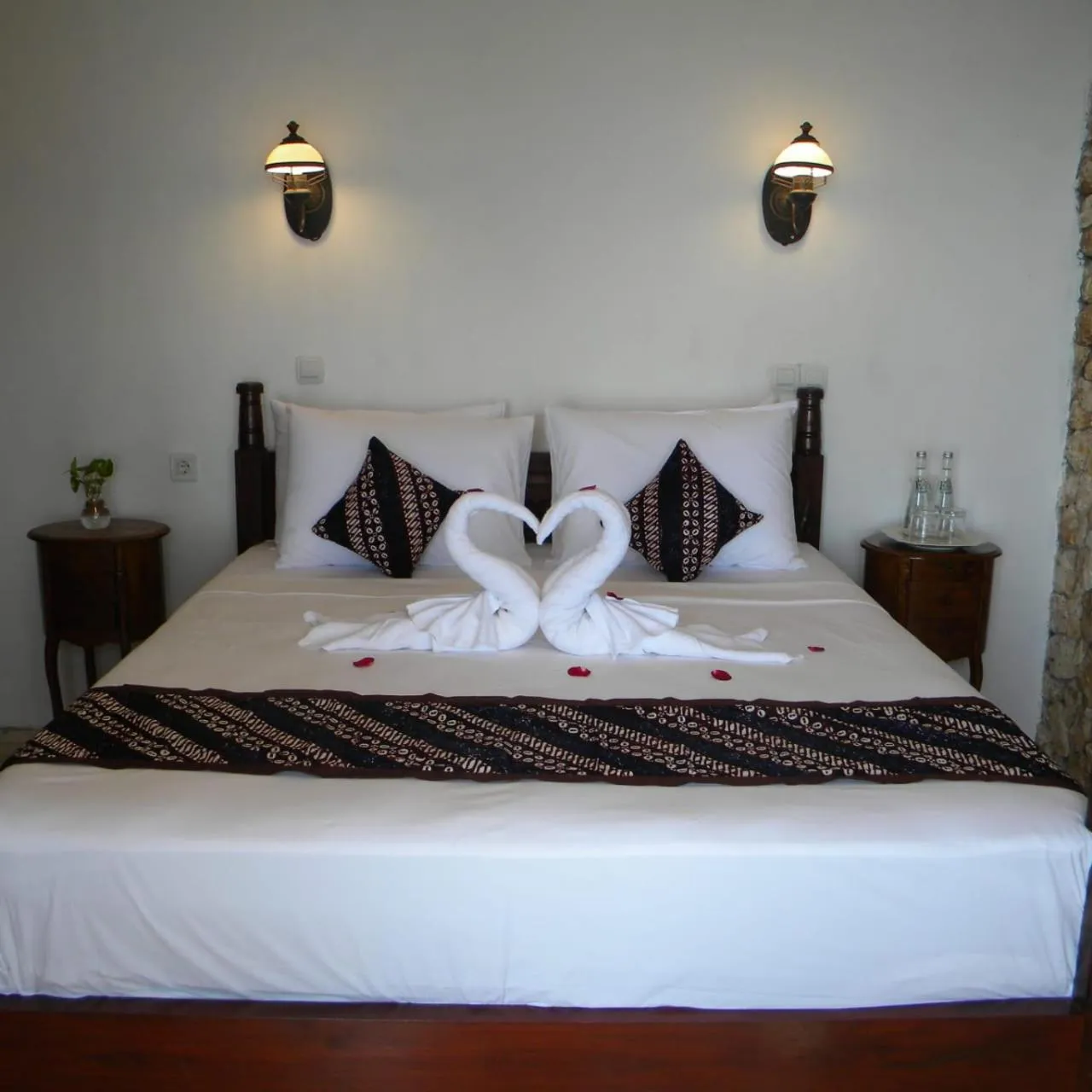 Bed in Edge Resort, Yogyakarta