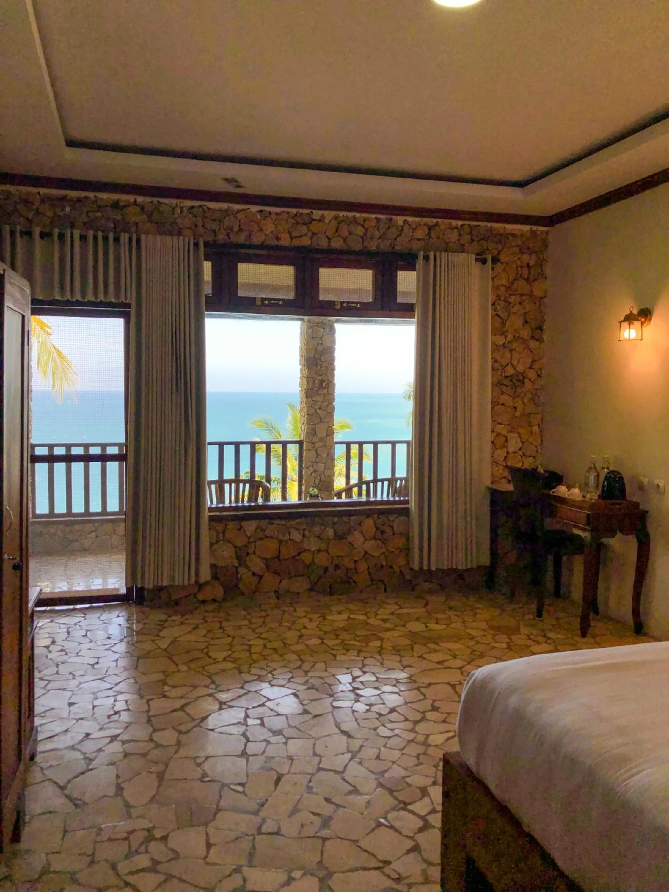 Bed in Edge Resort, Yogyakarta