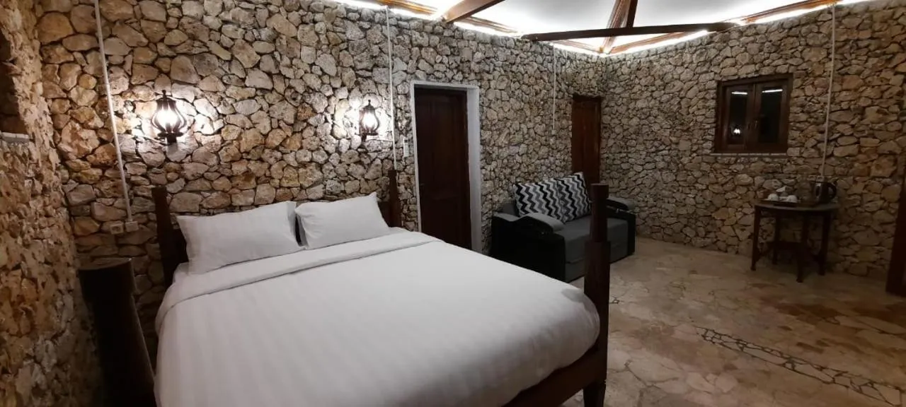 Bed in Edge Resort, Yogyakarta