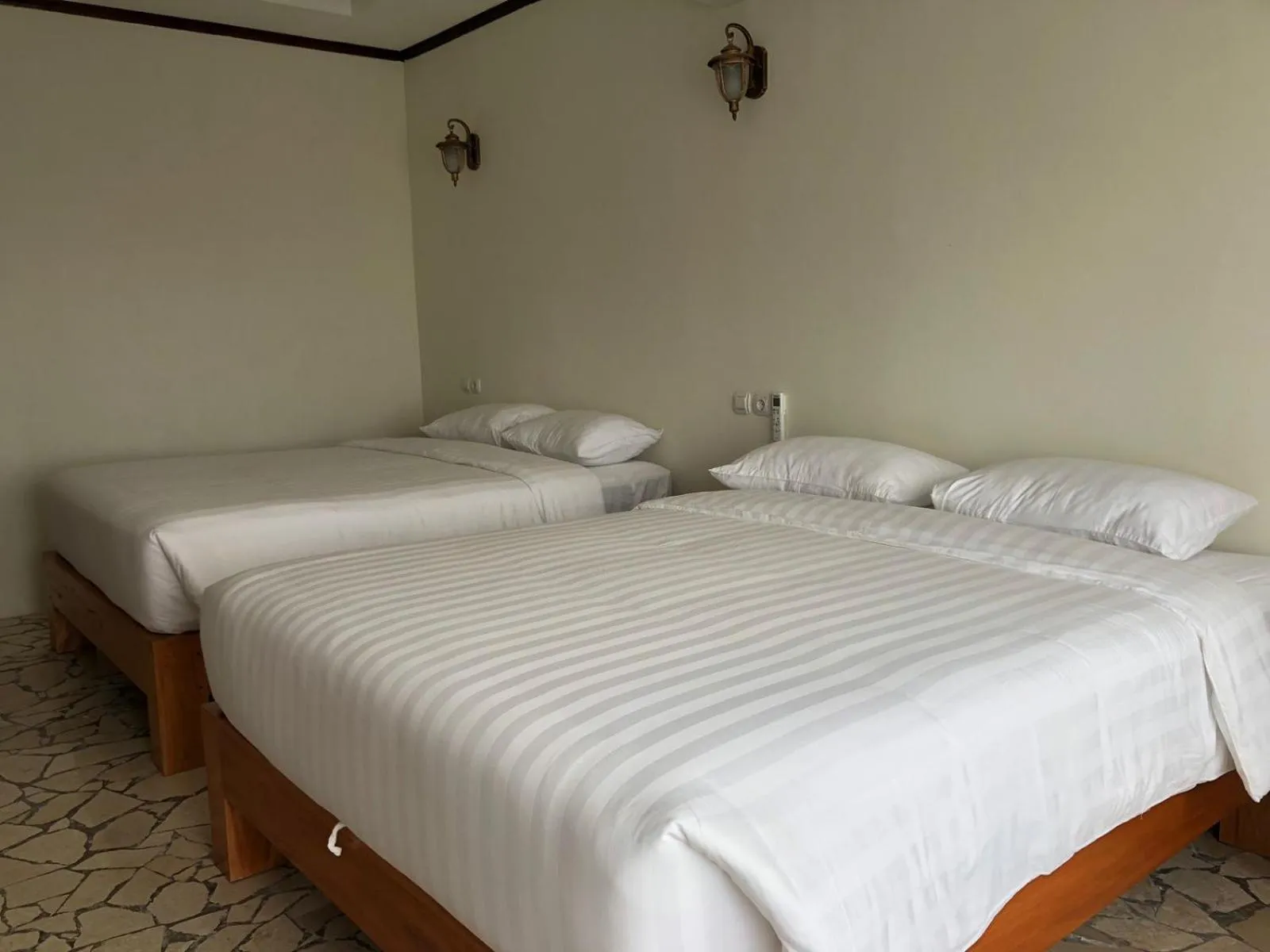 Bed in Edge Resort, Yogyakarta