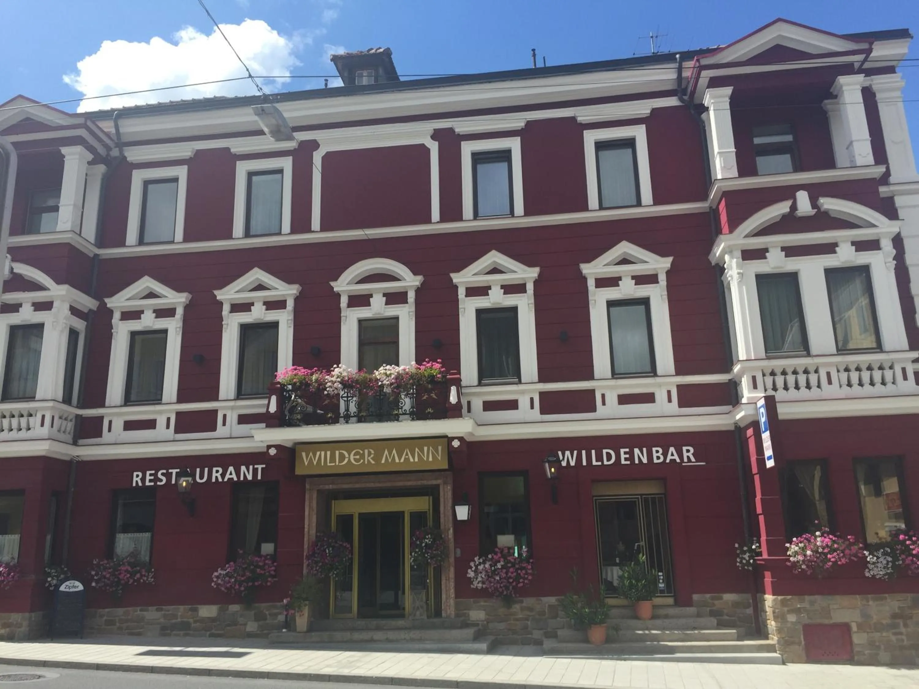Property building in Hotel Wilder Mann