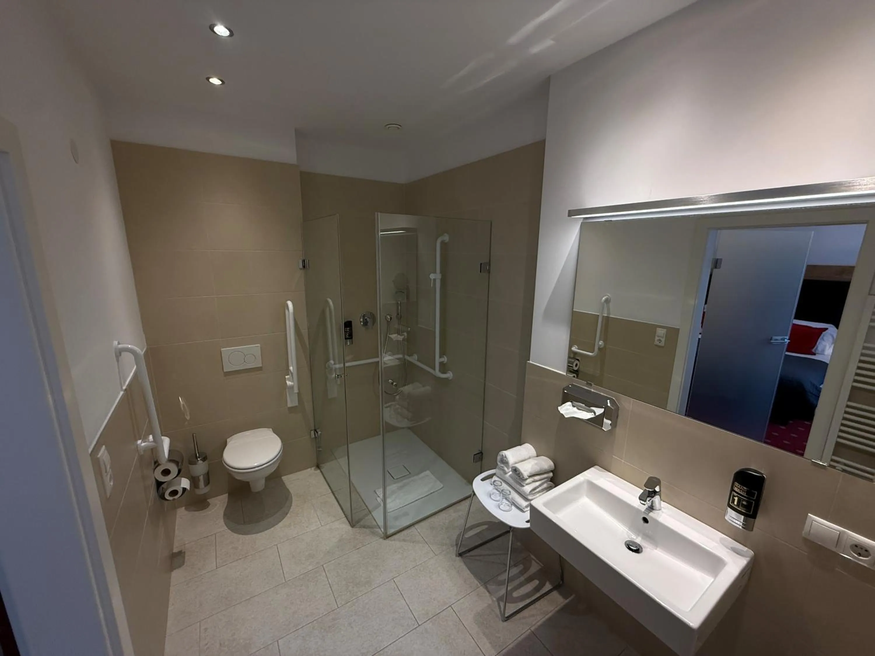 Bathroom in Hotel Wilder Mann