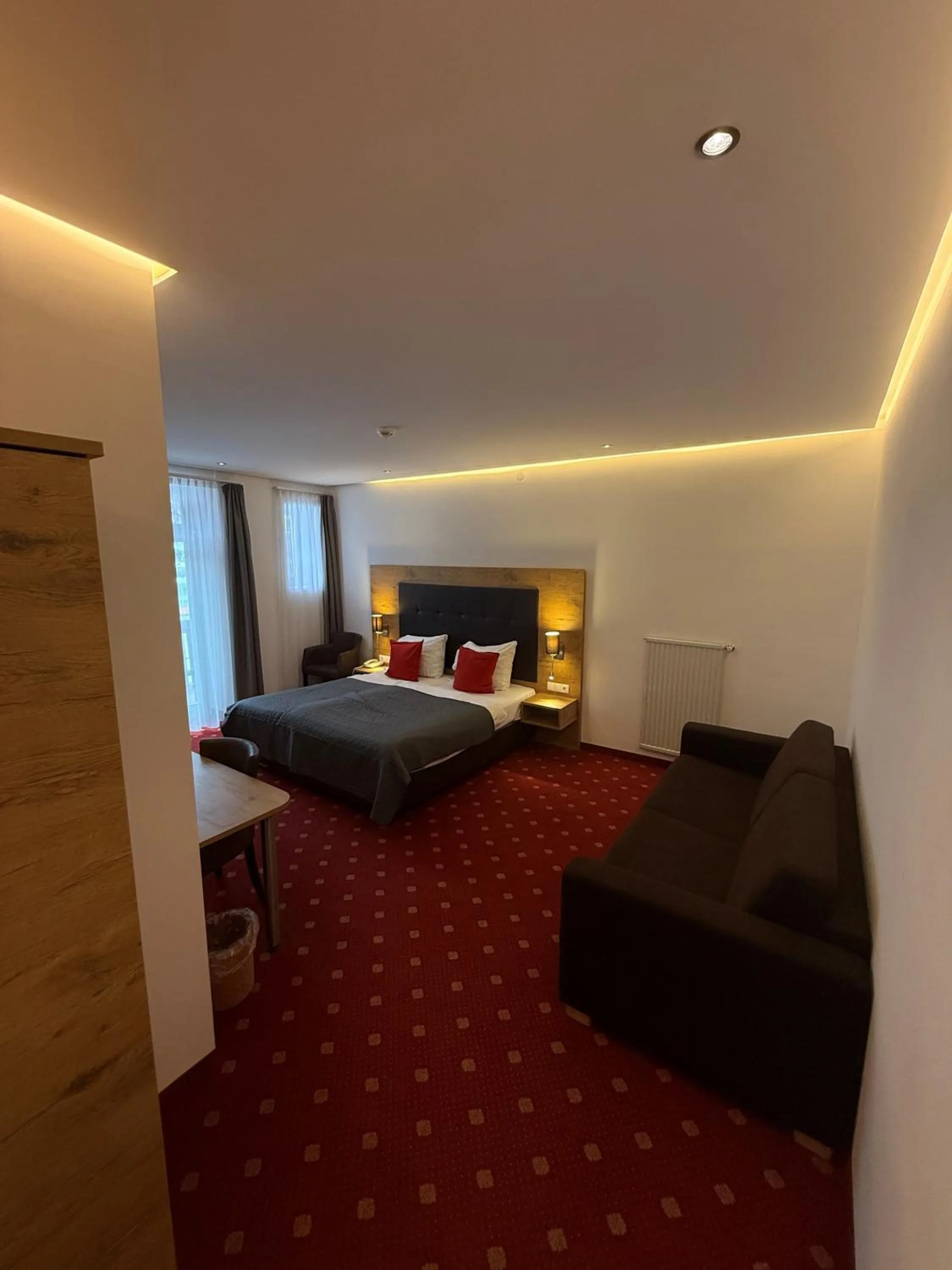 Bedroom, Bed in Hotel Wilder Mann