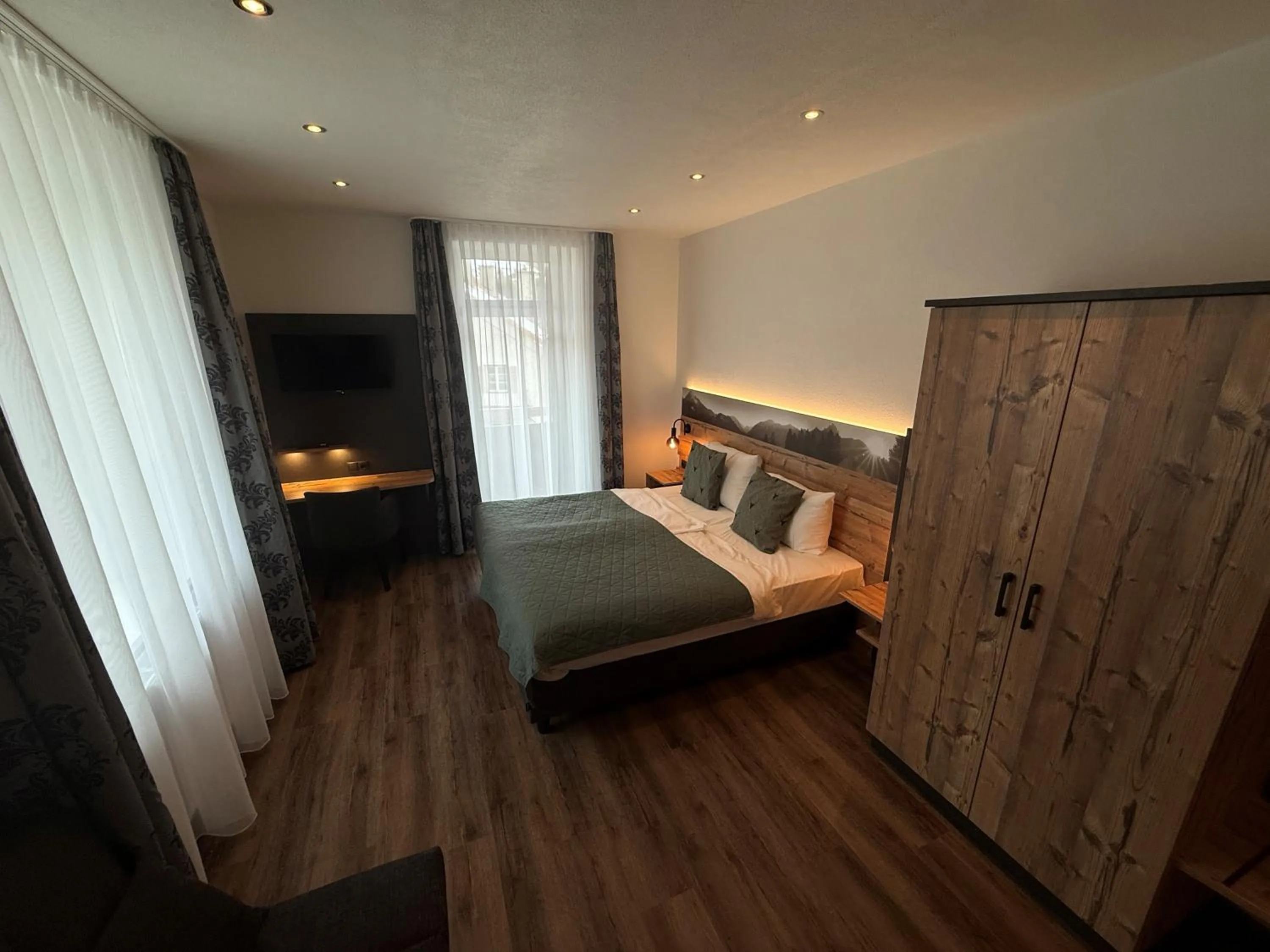 Bedroom, Bed in Hotel Wilder Mann