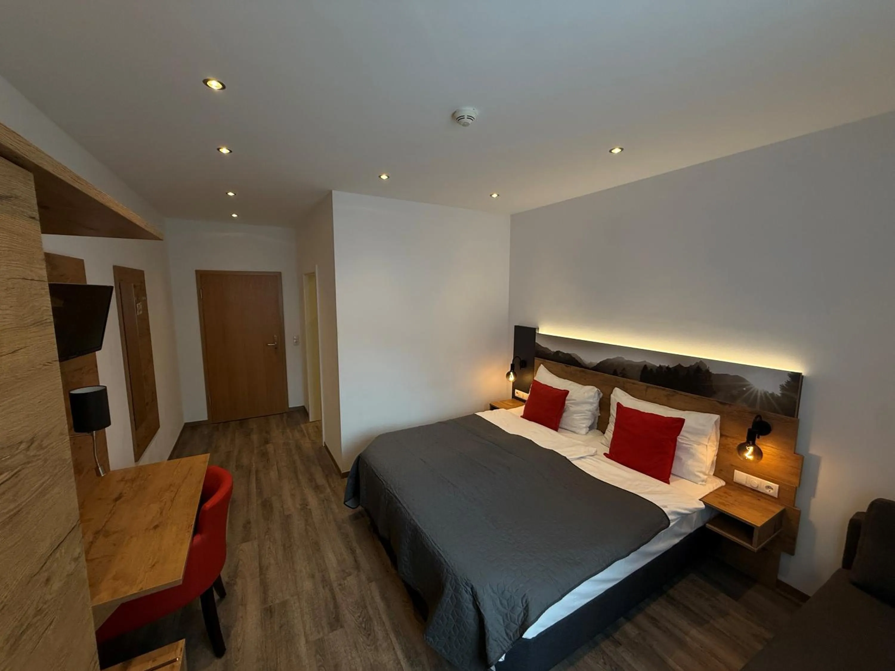 Bedroom, Bed in Hotel Wilder Mann