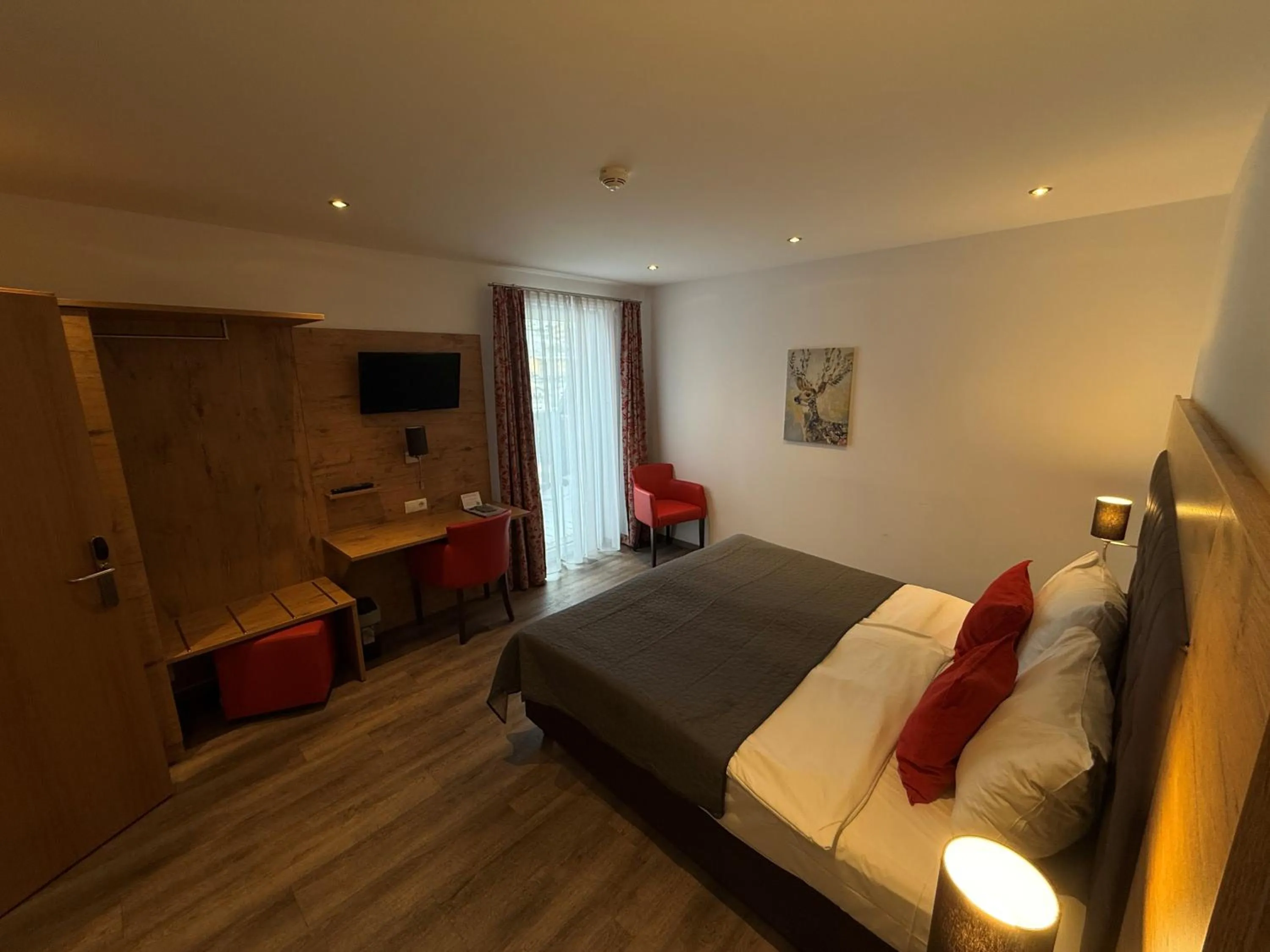 Bedroom, Bed in Hotel Wilder Mann