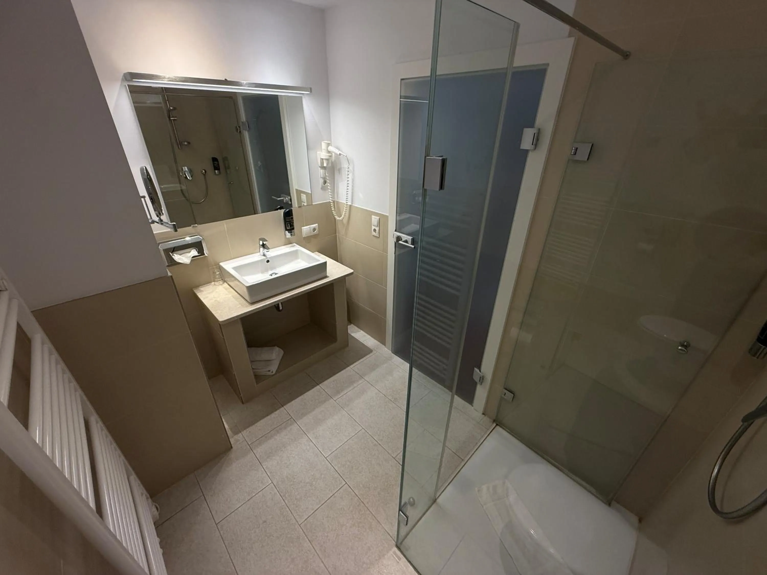 Bathroom in Hotel Wilder Mann