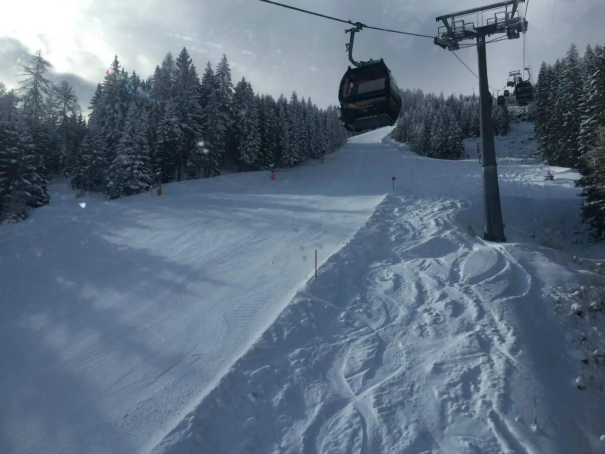 Skiing in Hotel Wilder Mann