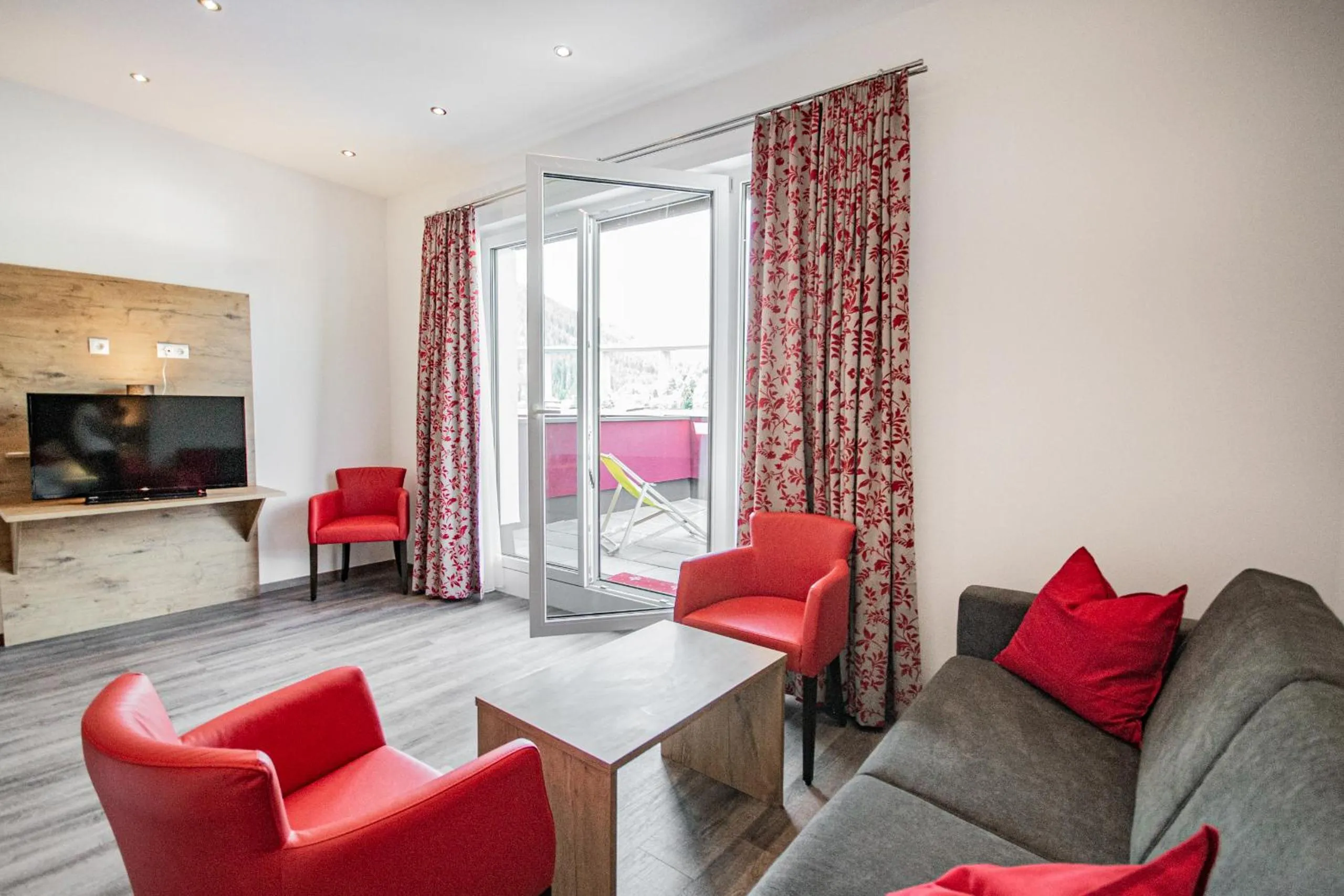 Seating area in Hotel Wilder Mann