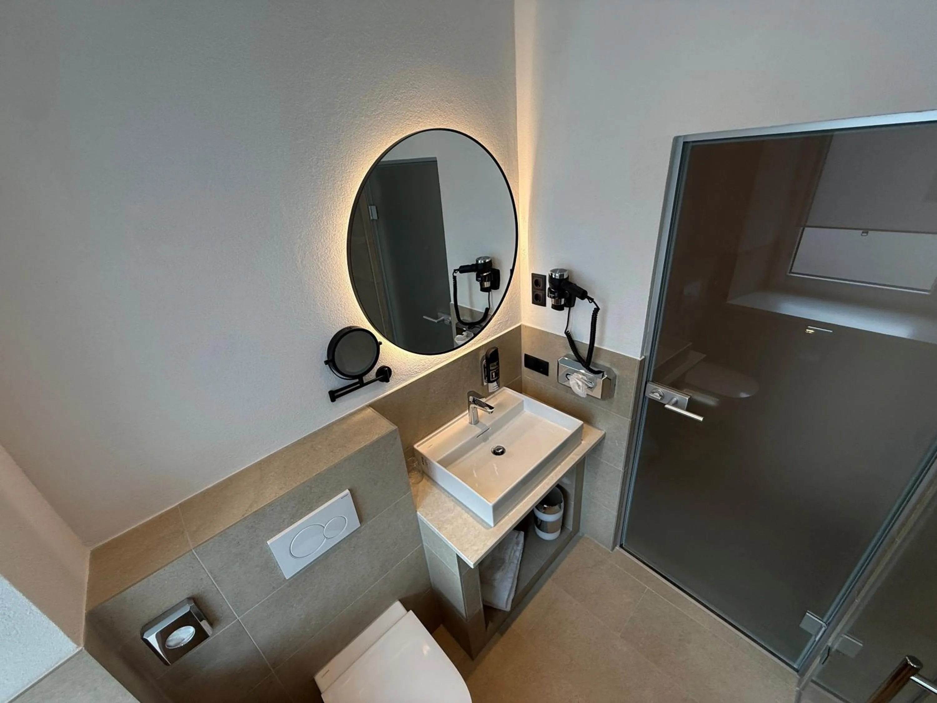 Bathroom in Hotel Wilder Mann