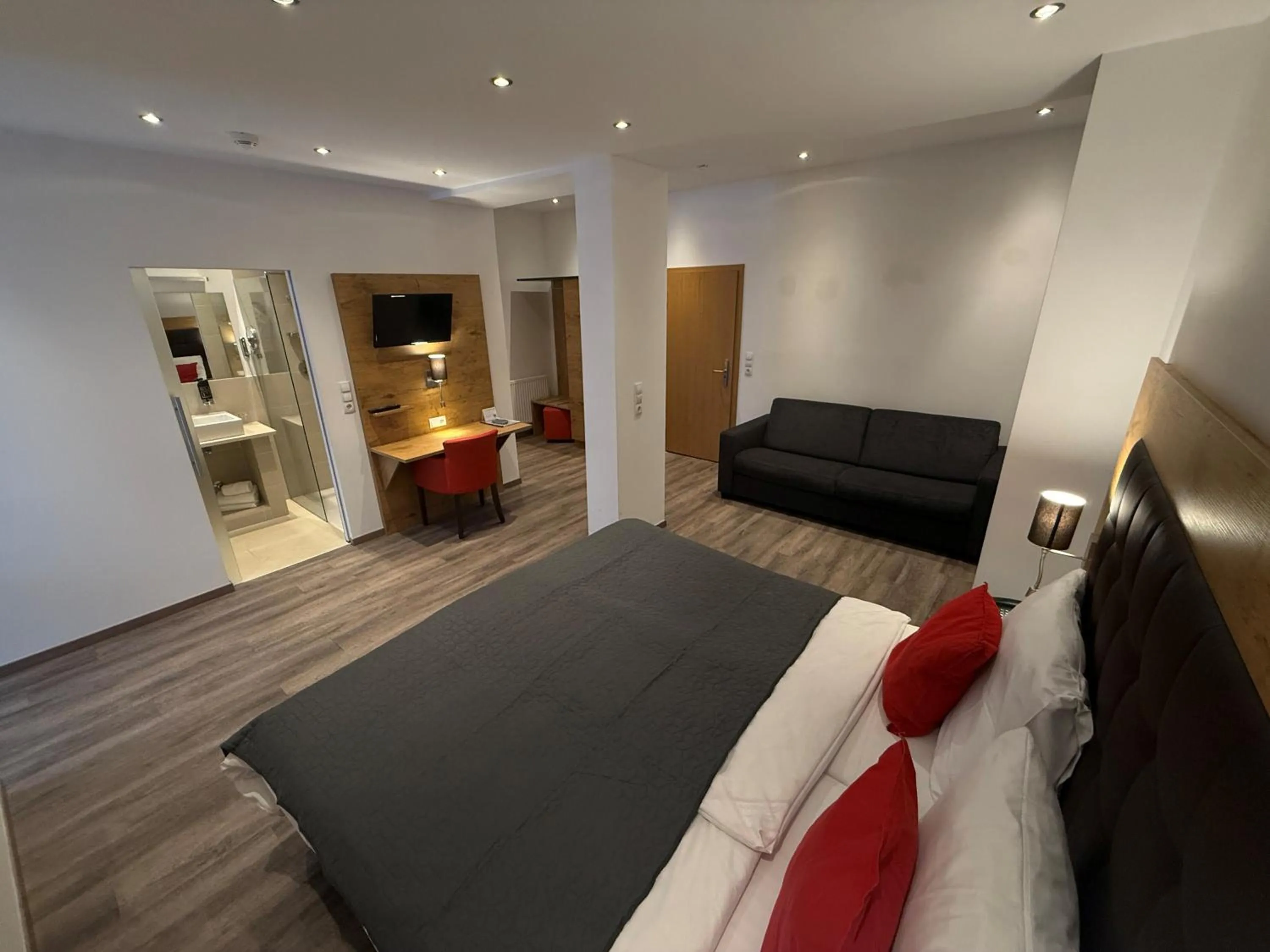 Bedroom, Bed in Hotel Wilder Mann