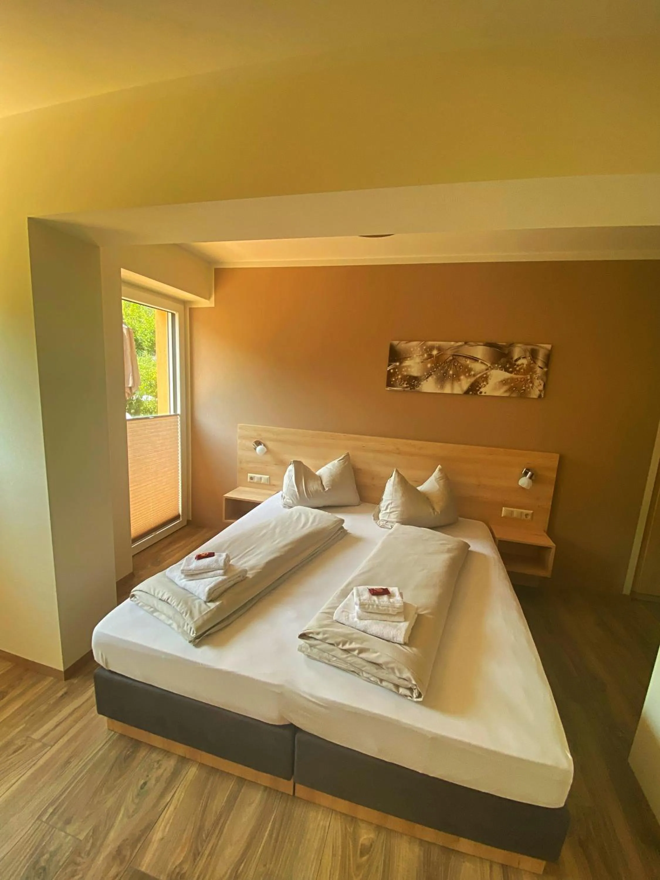 Photo of the whole room, Bed in Hotel Seestuben