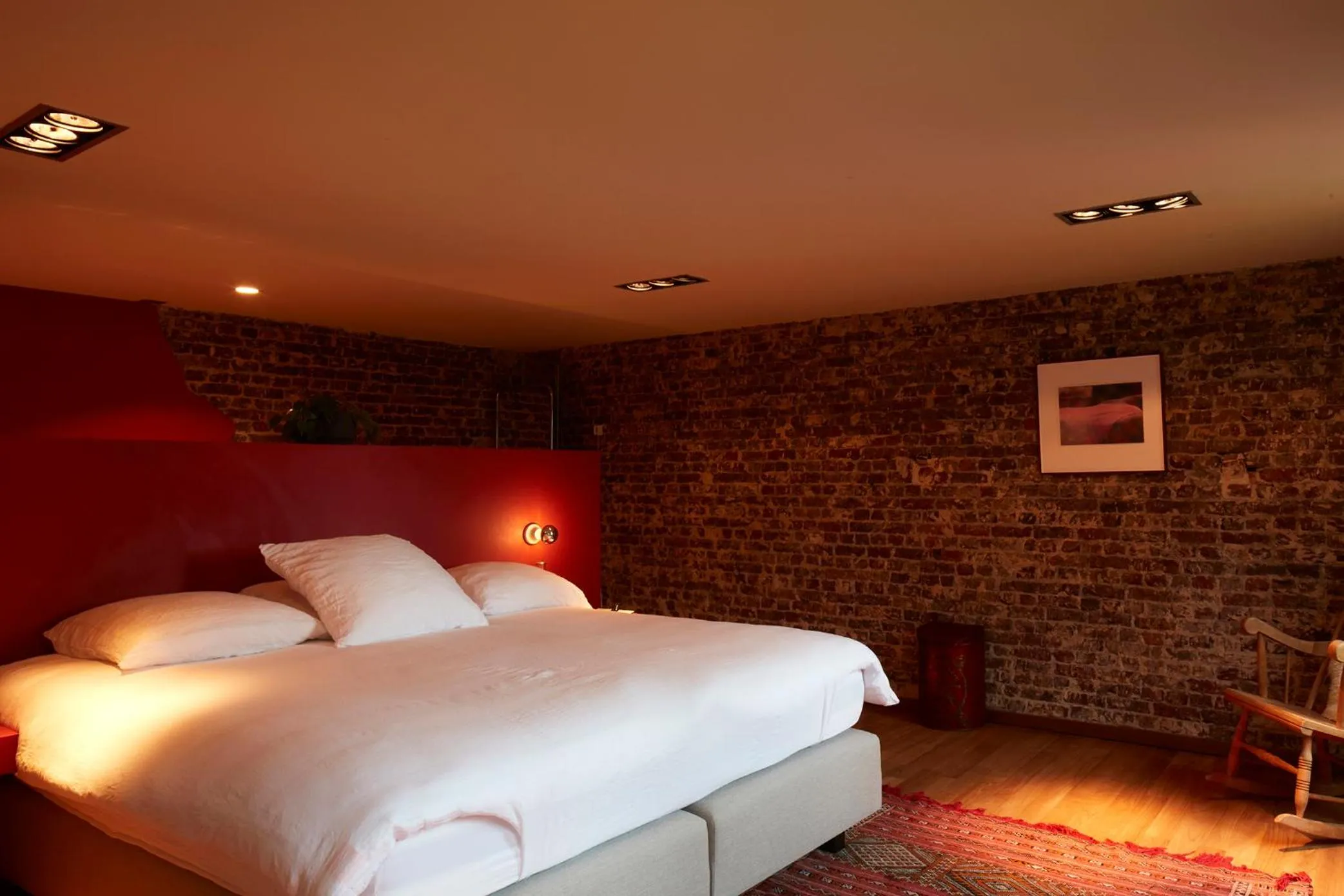 Bedroom, Bed in Chambre d'Amis by Alix