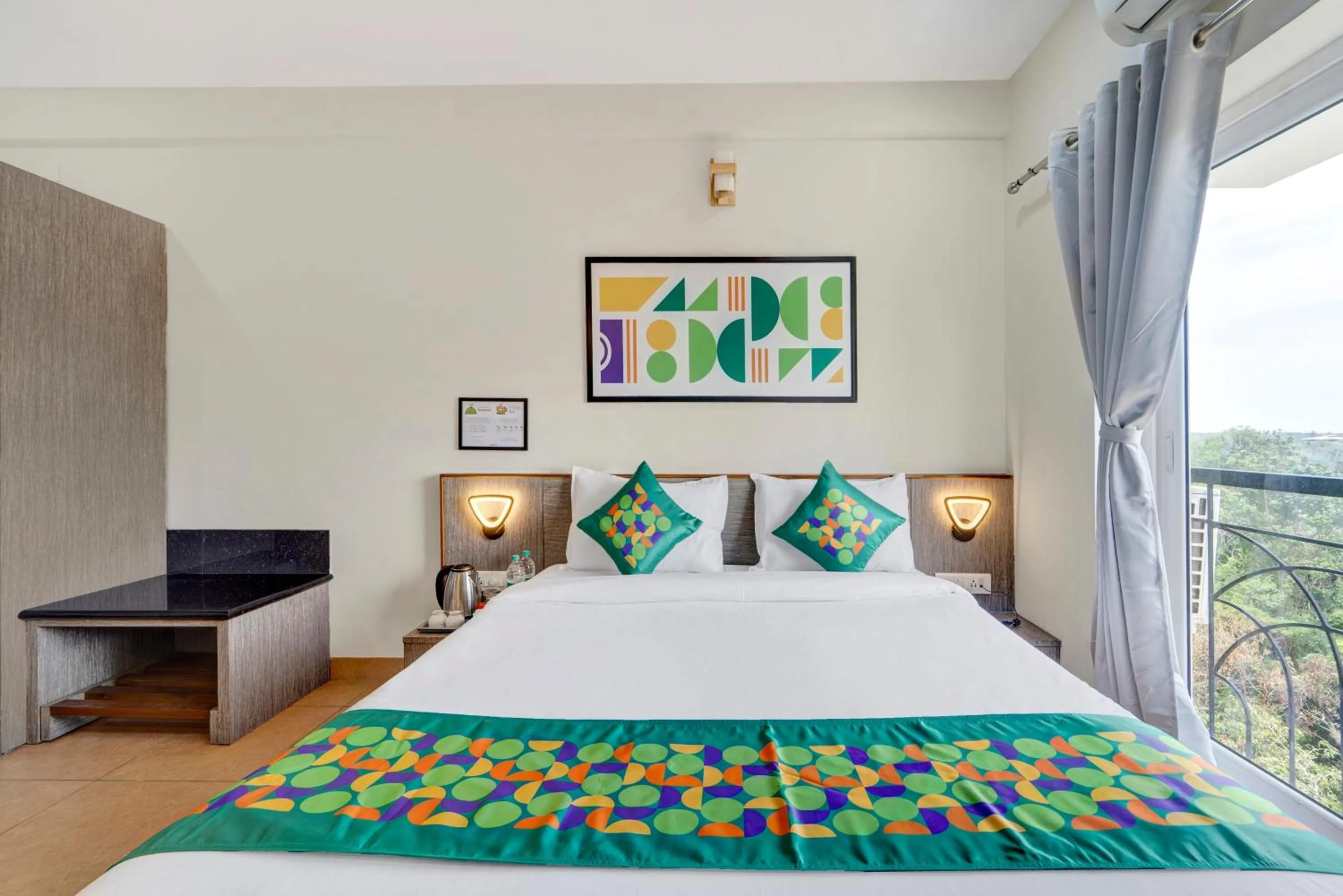 Bedroom, Bed in Treebo Pratham Inn, Manipal