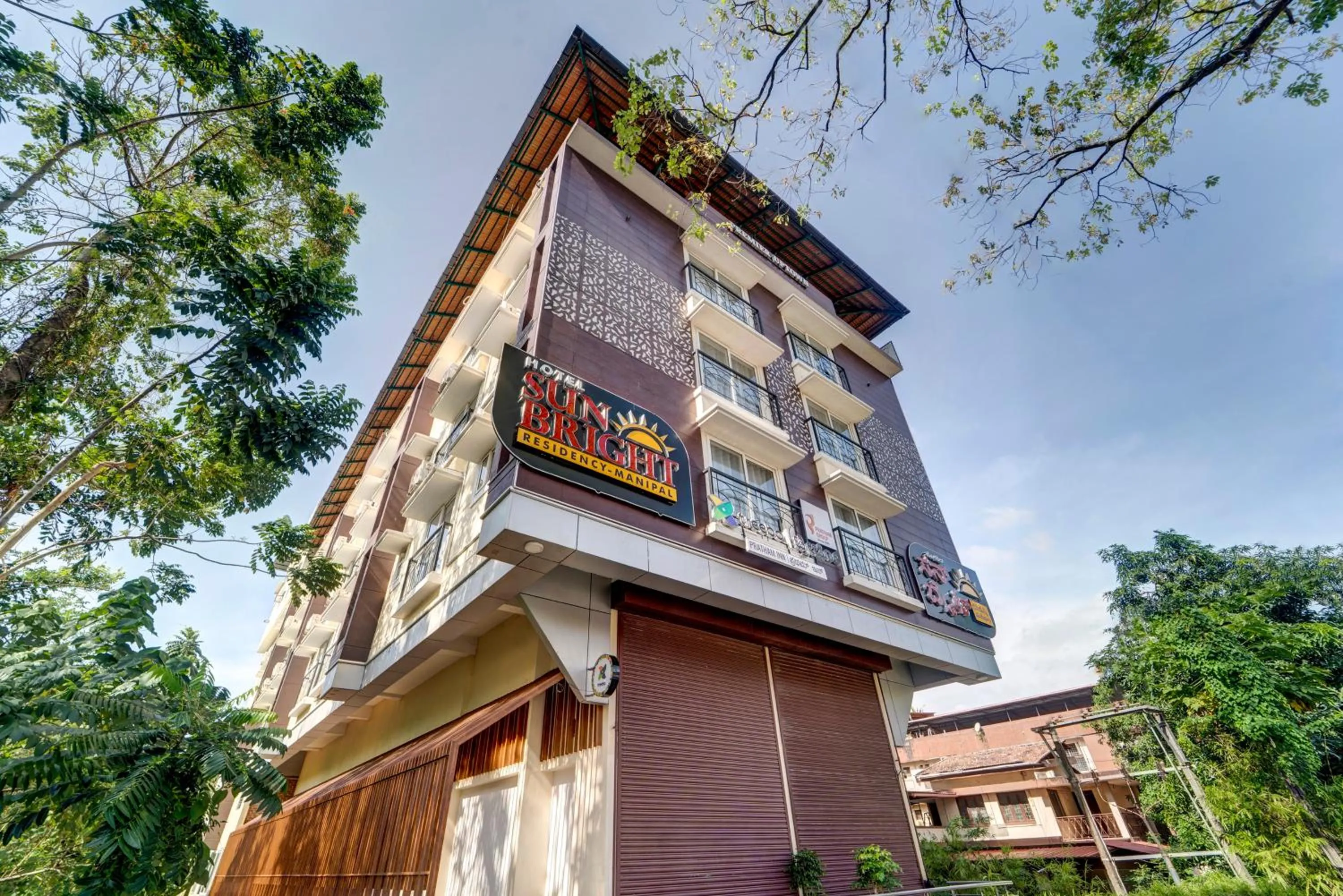 Property building in Treebo Pratham Inn, Manipal