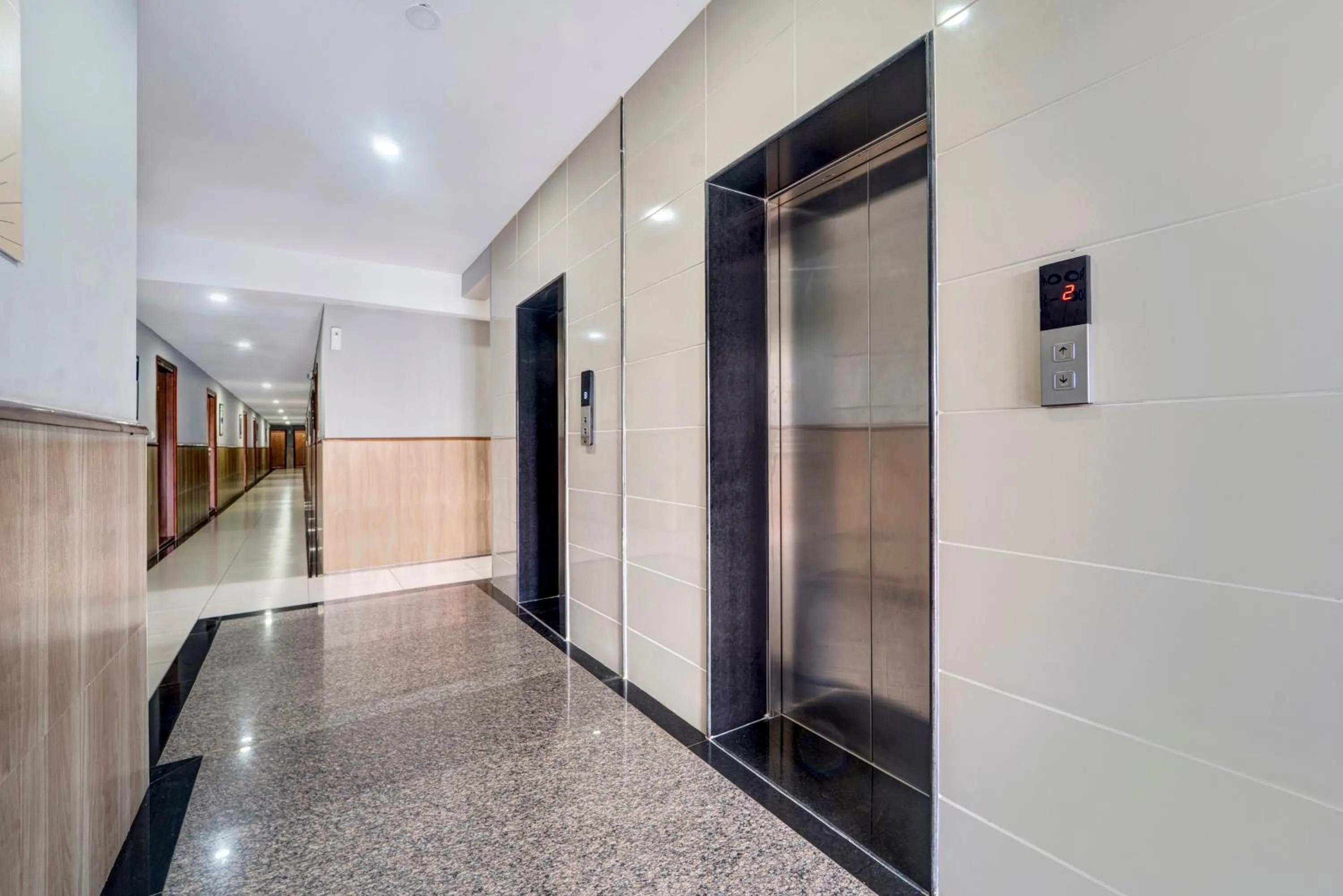 elevator in Treebo Pratham Inn, Manipal