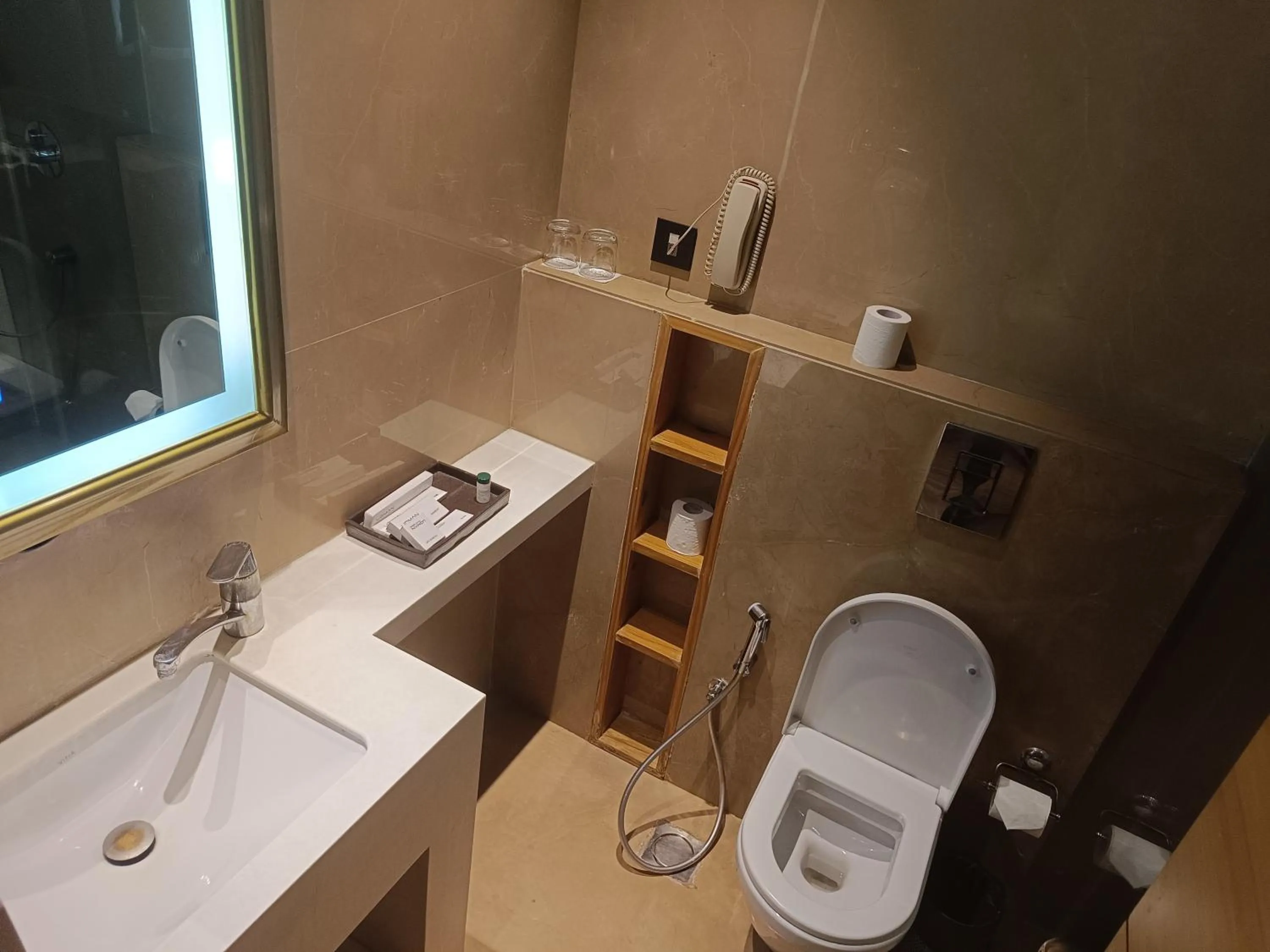 Bathroom in Udman Hotel Greater Noida