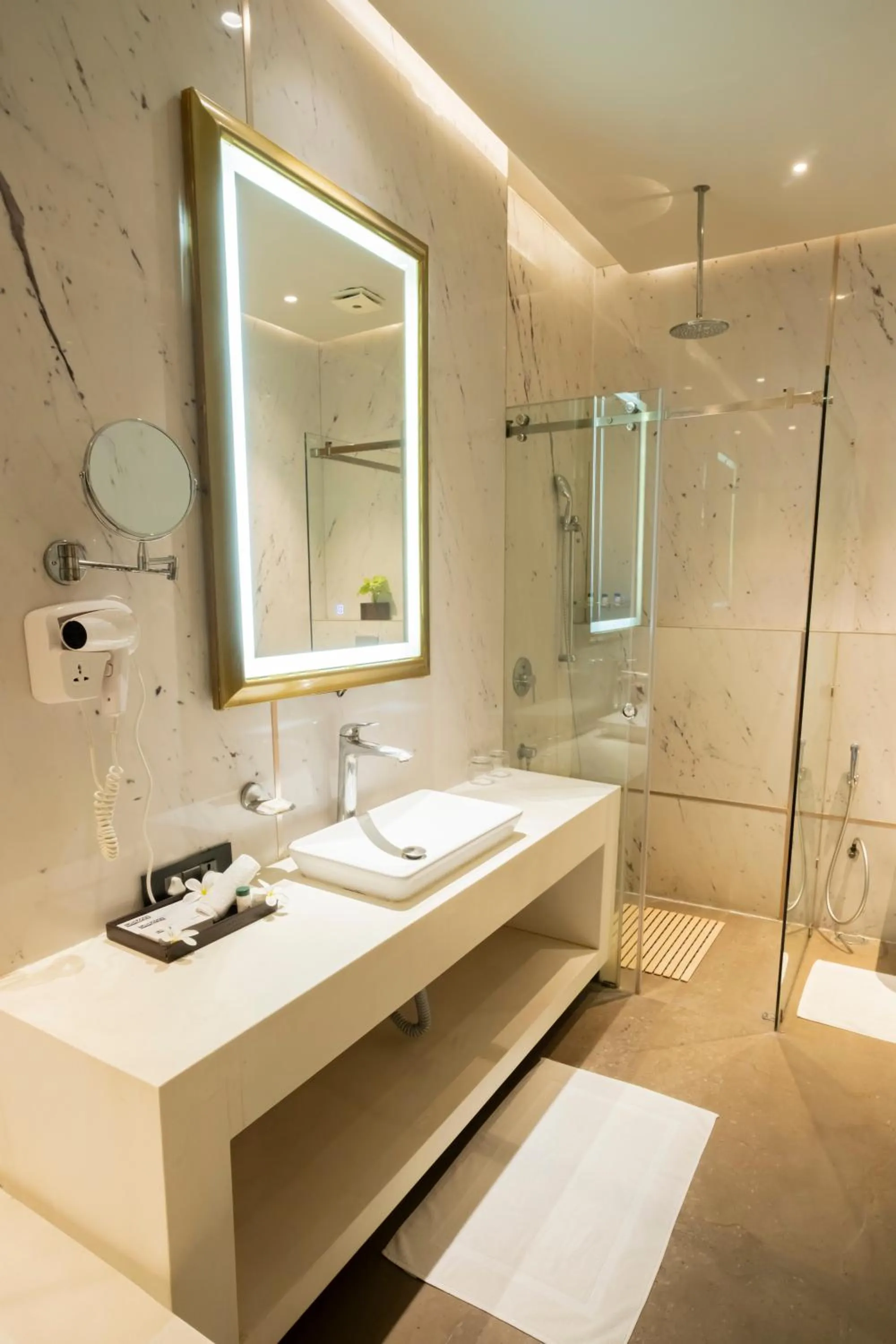 Shower in Udman Hotel Greater Noida