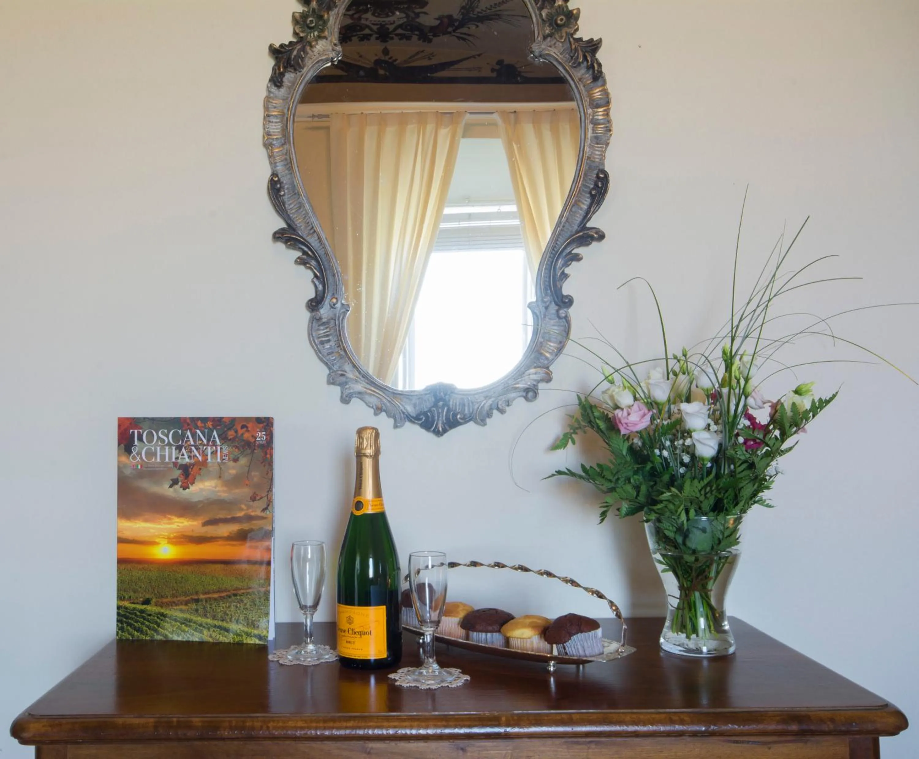 Decorative detail in B&B Pantaneto - Palazzo Bulgarini