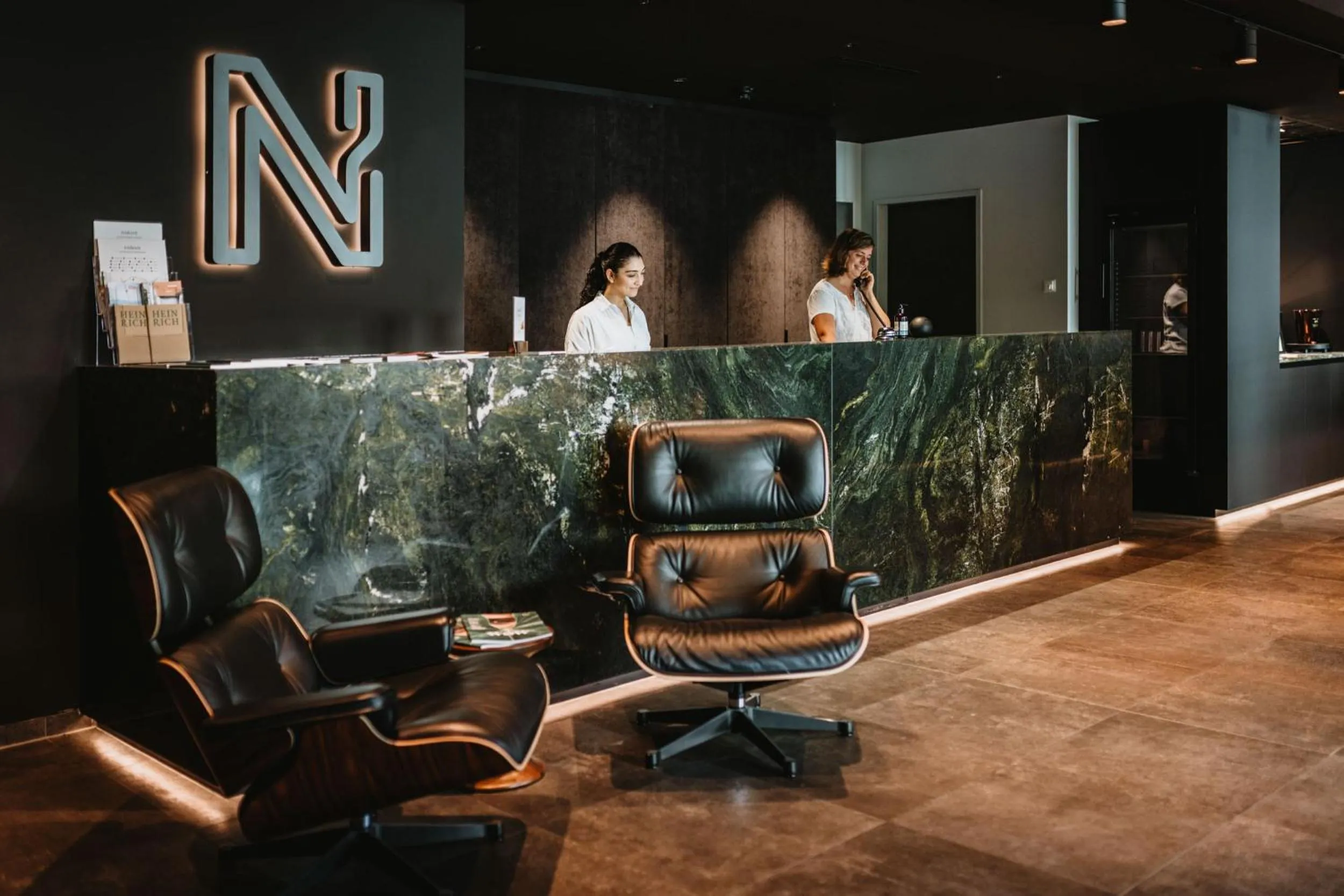 Lobby or reception in NIGHT INN Hotel Bahnhofcity Feldkirch