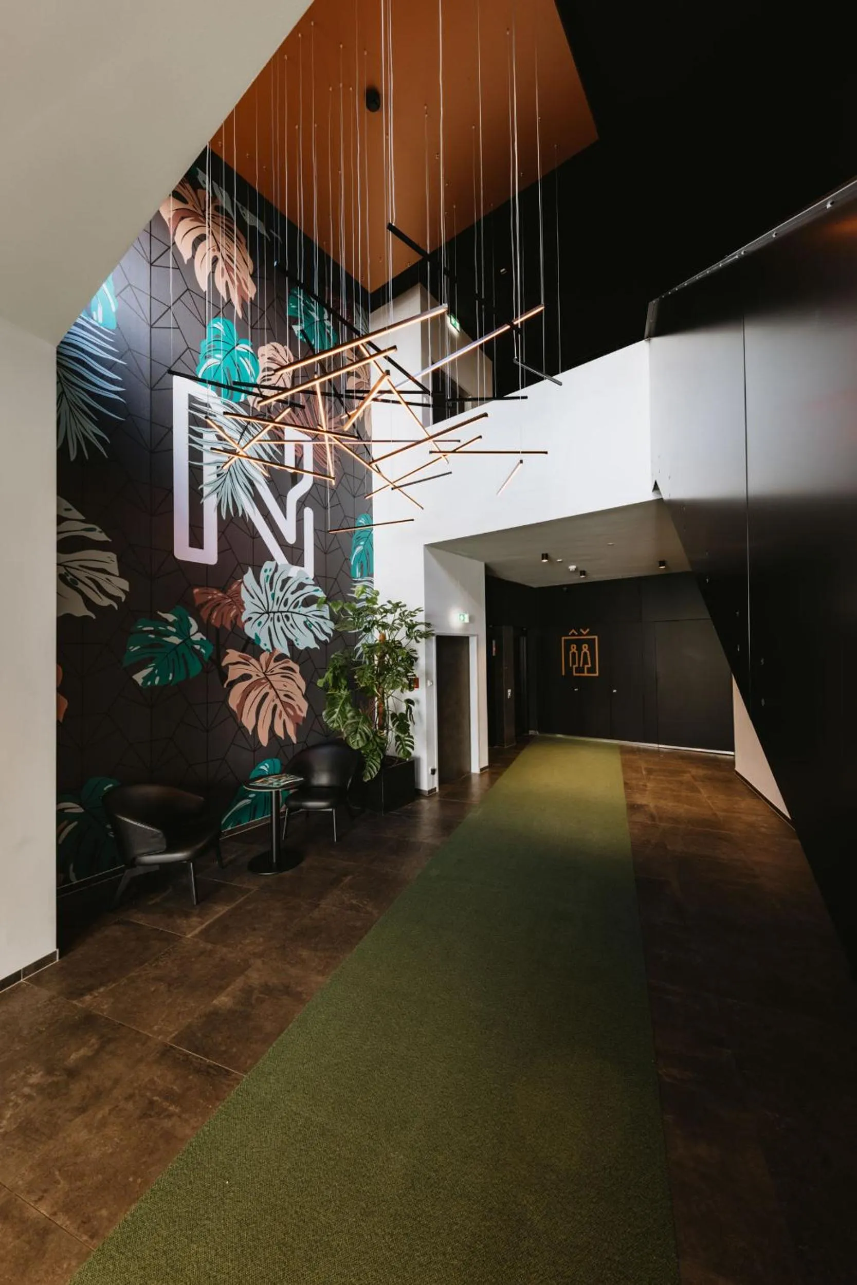 Lobby or reception in NIGHT INN Hotel Bahnhofcity Feldkirch