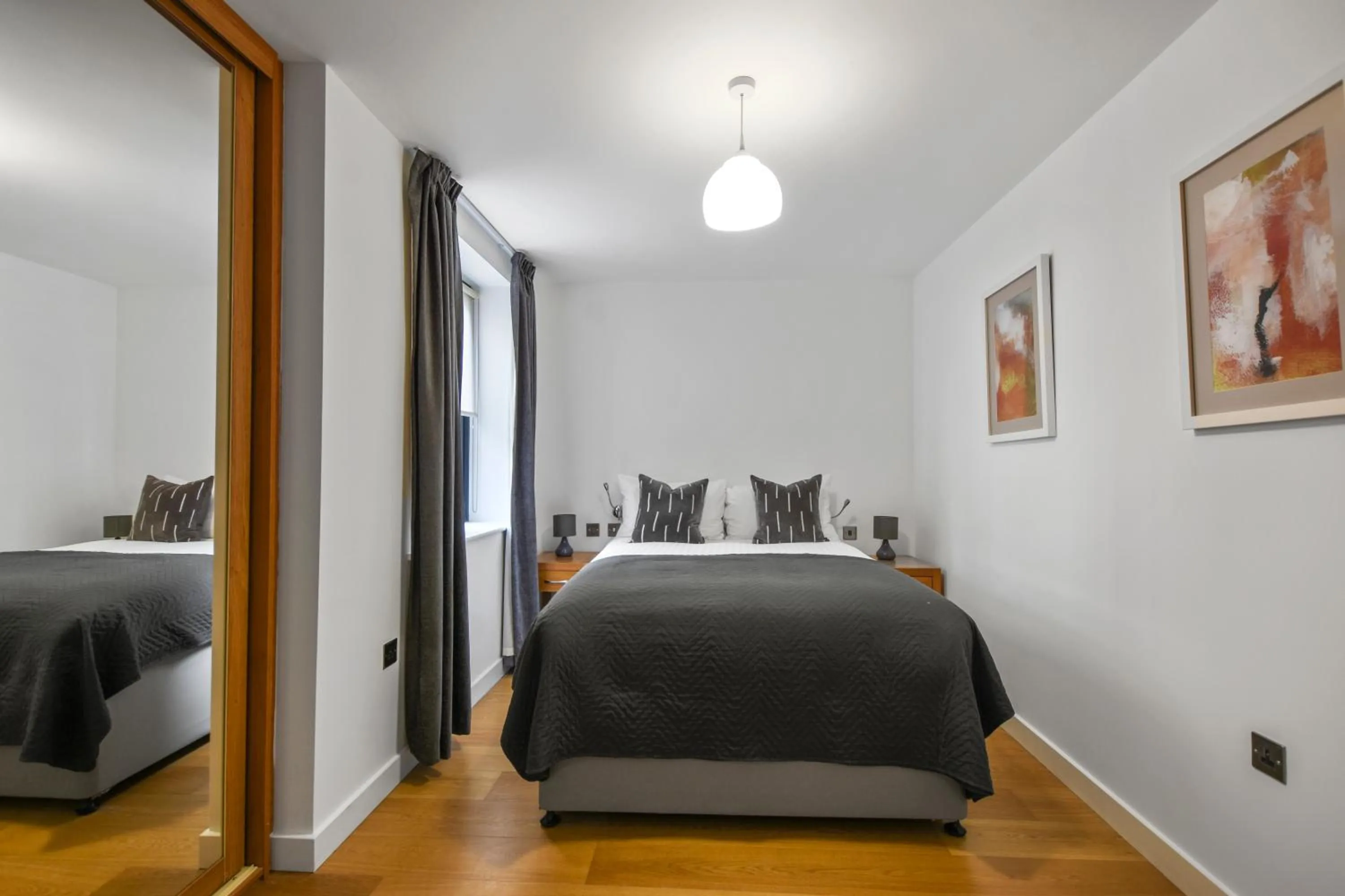 Bed in Cambric by Aeria Apartments