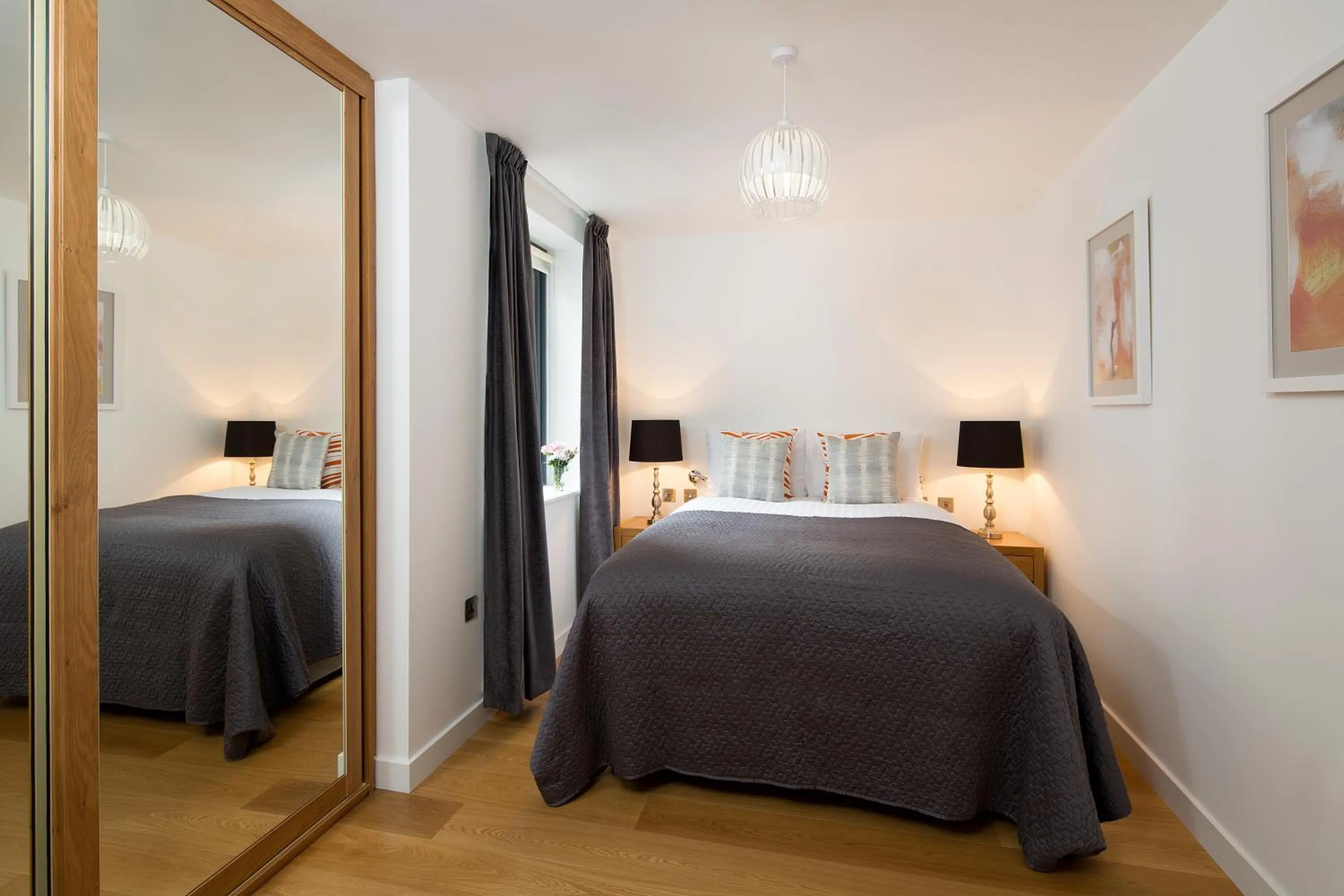 Bed in Cambric by Aeria Apartments