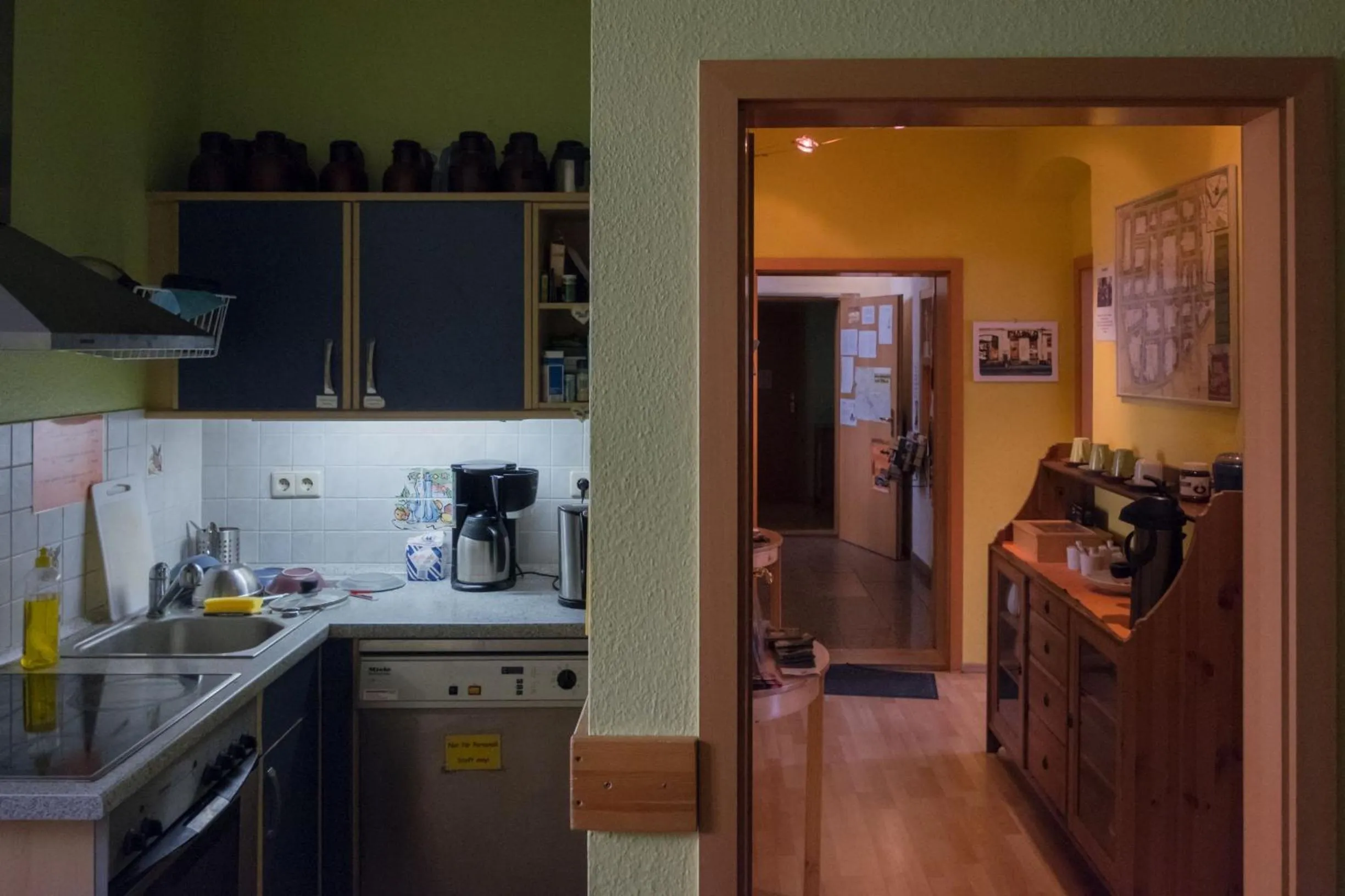 Coffee/tea facilities in Hostel Louise 20