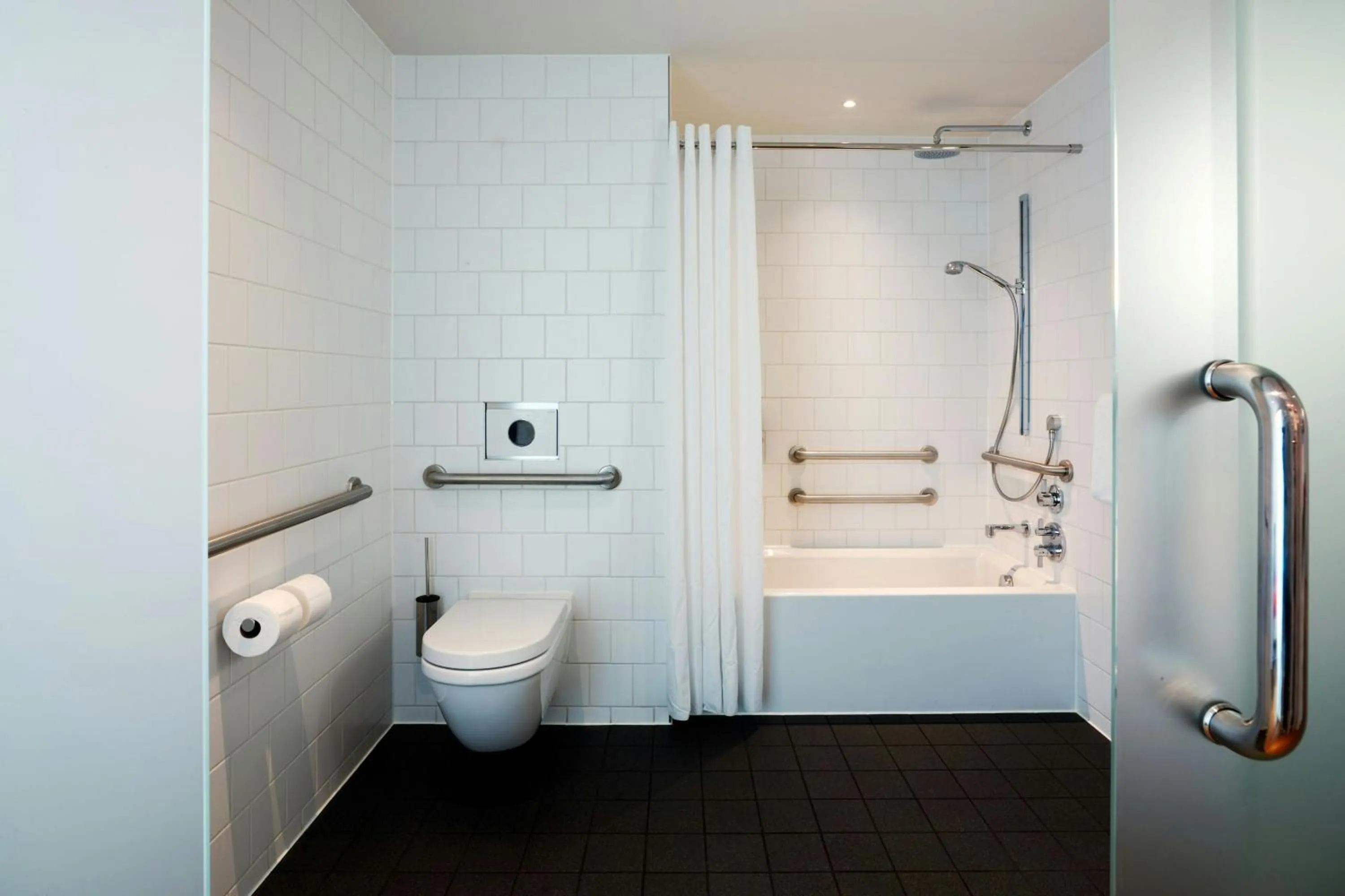 Bedroom in citizenM Los Angeles Downtown