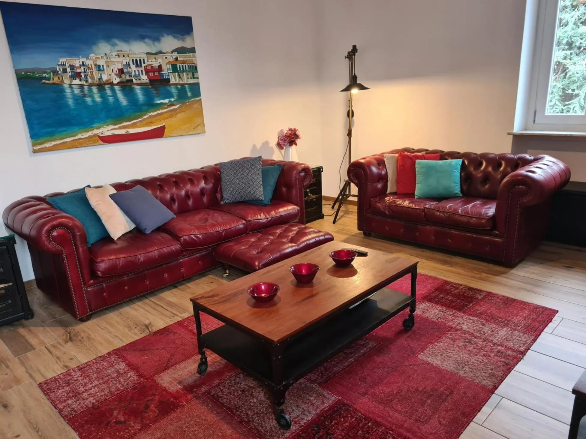 Living room in Dragonfly Appartamento Blu