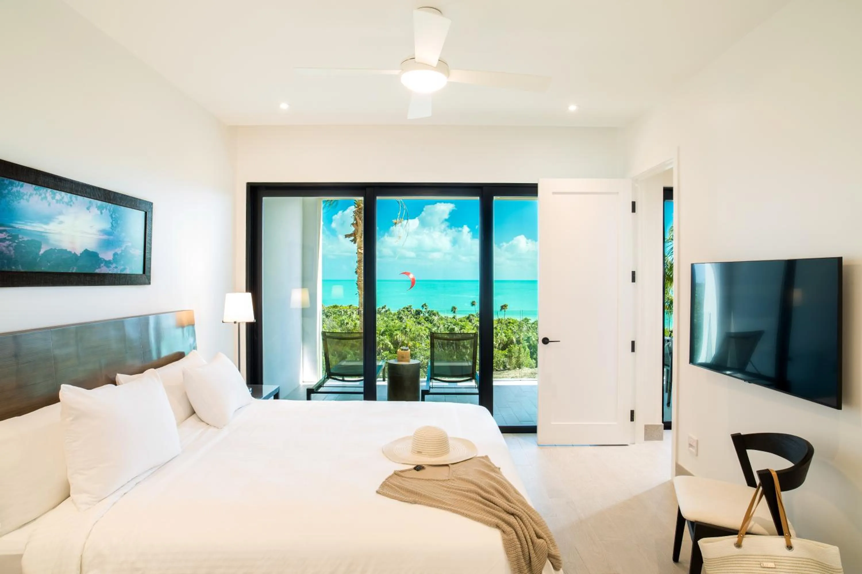 Bed in H2O life style resort