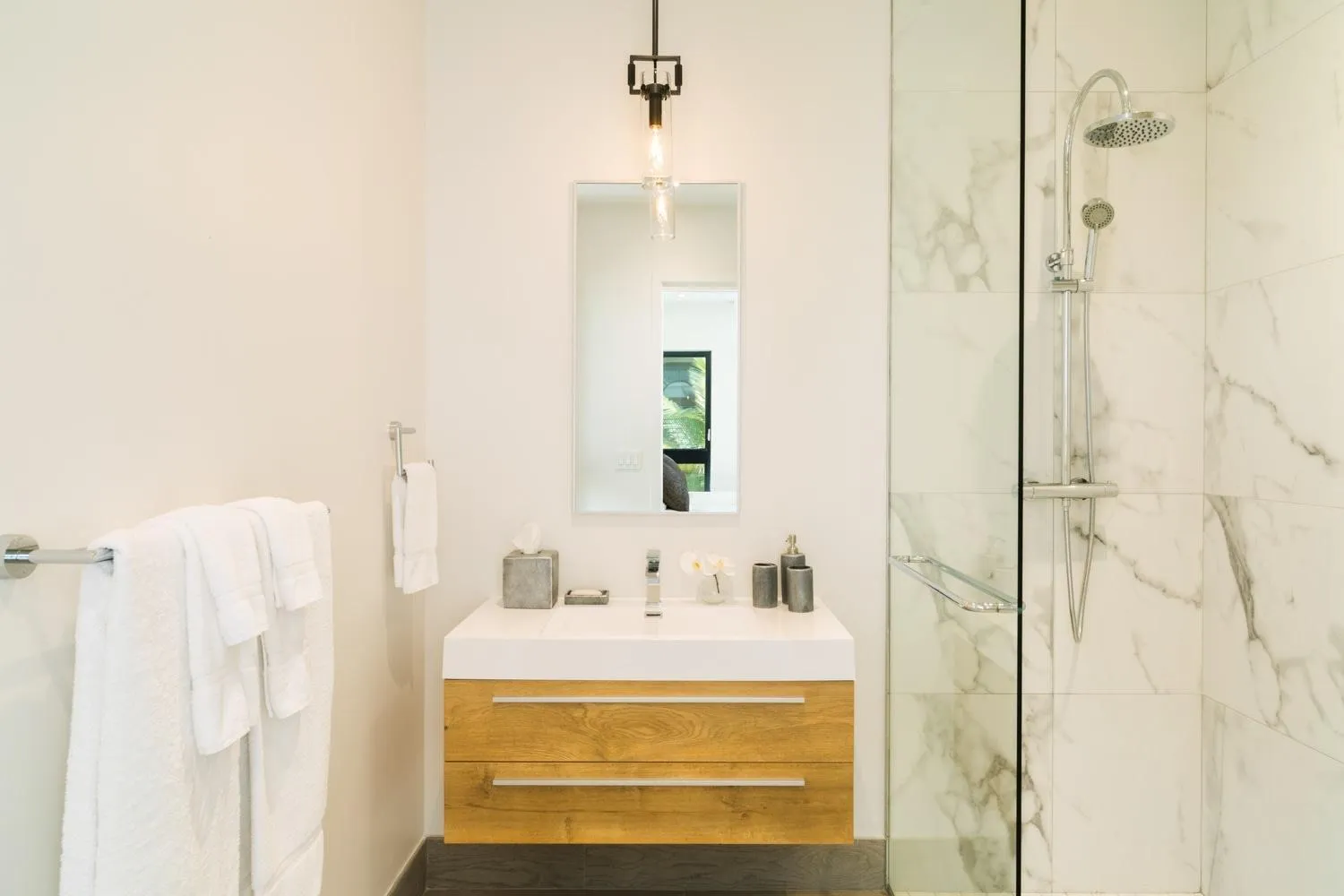 Bathroom in H2O life style resort