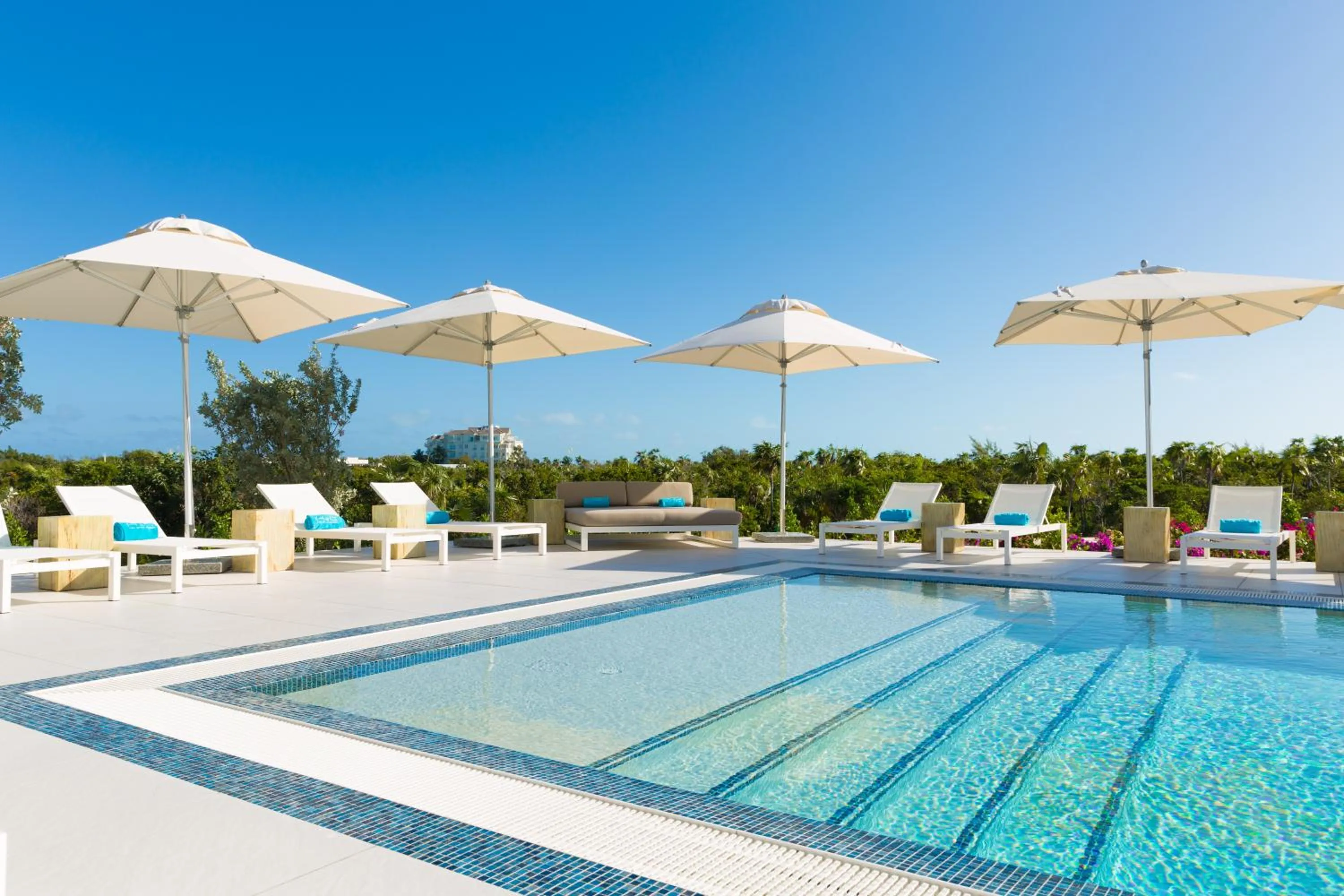 Pool view in H2O life style resort