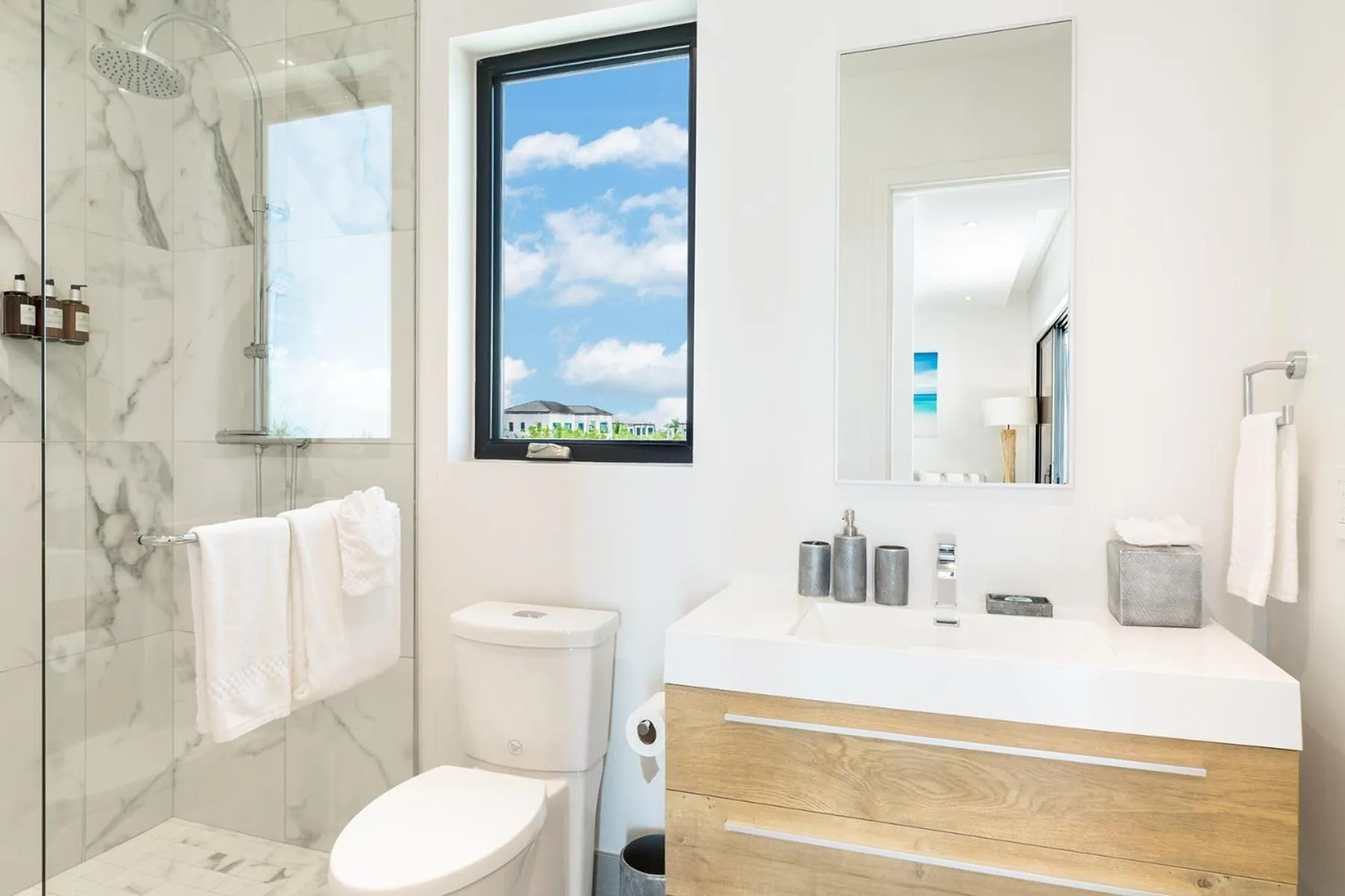 Bathroom in H2O life style resort