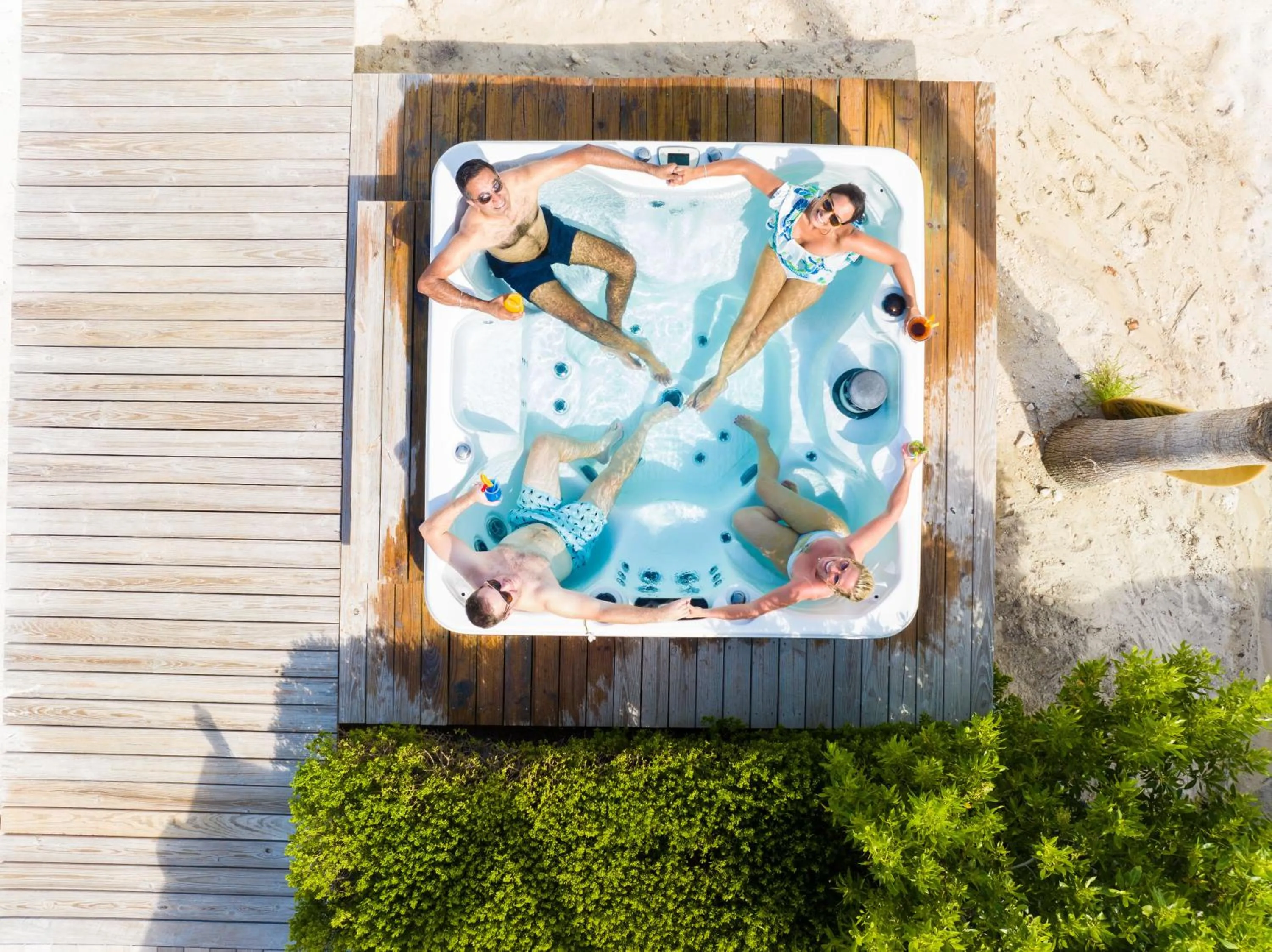 Hot Tub in H2O life style resort