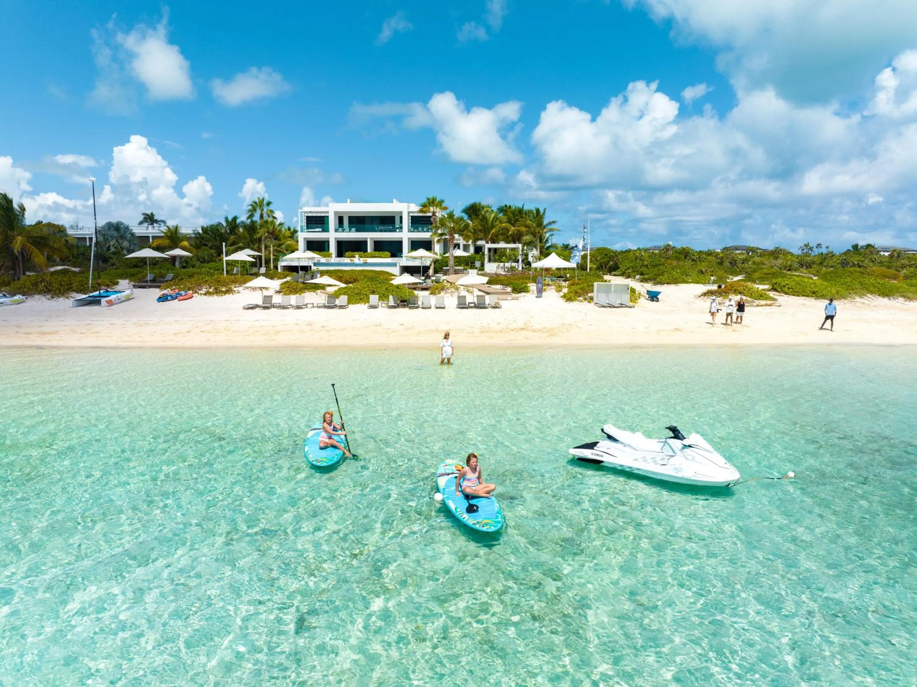 Beach in H2O life style resort