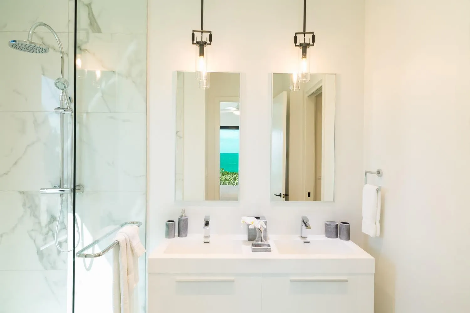 Shower in H2O life style resort