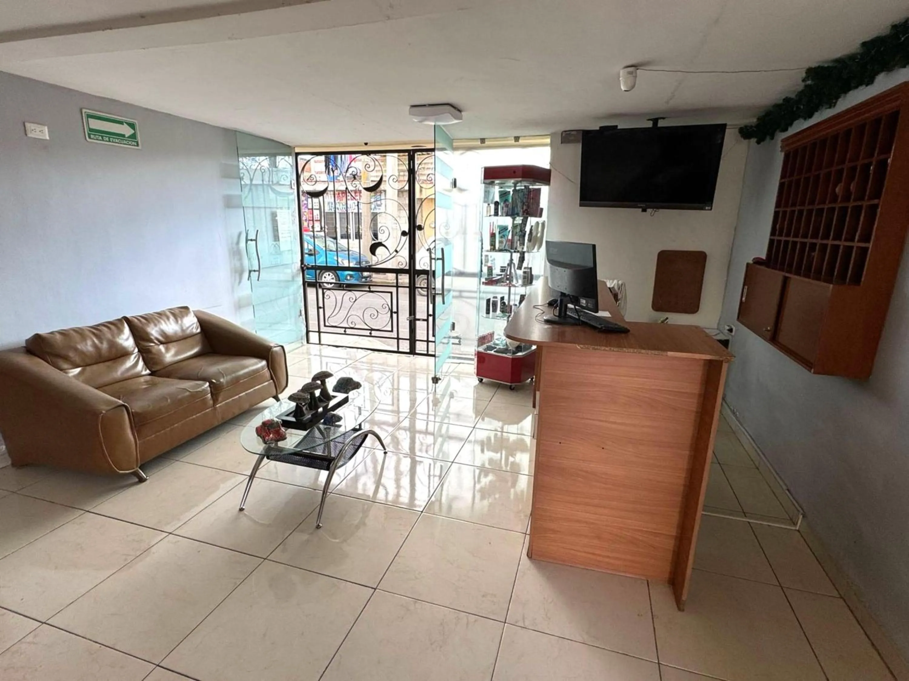 Lobby or reception in OYO Hotel Familiar Tollan Cholula