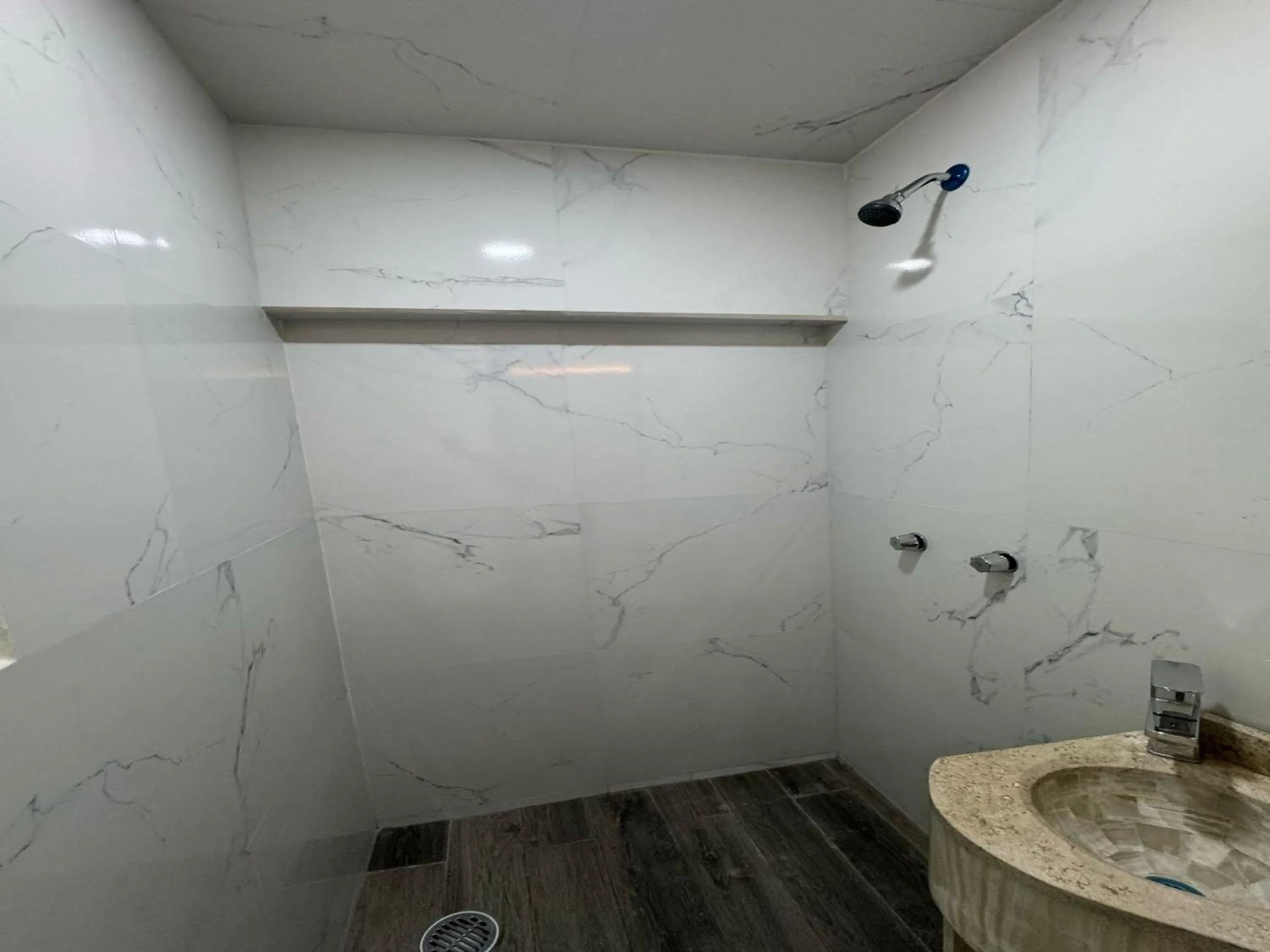 Bathroom in OYO Hotel Familiar Tollan Cholula