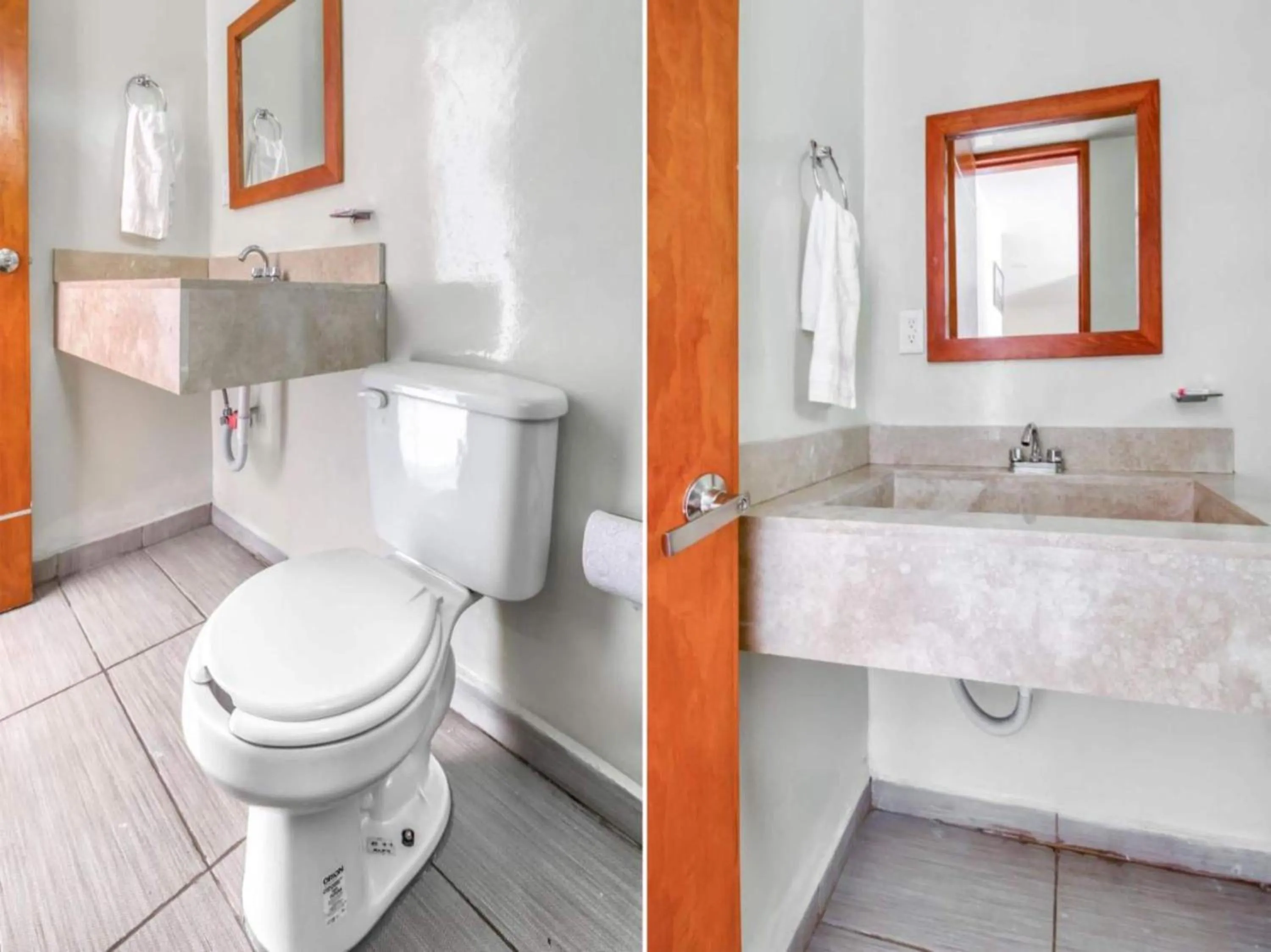 Bathroom in OYO Hotel Familiar Tollan Cholula