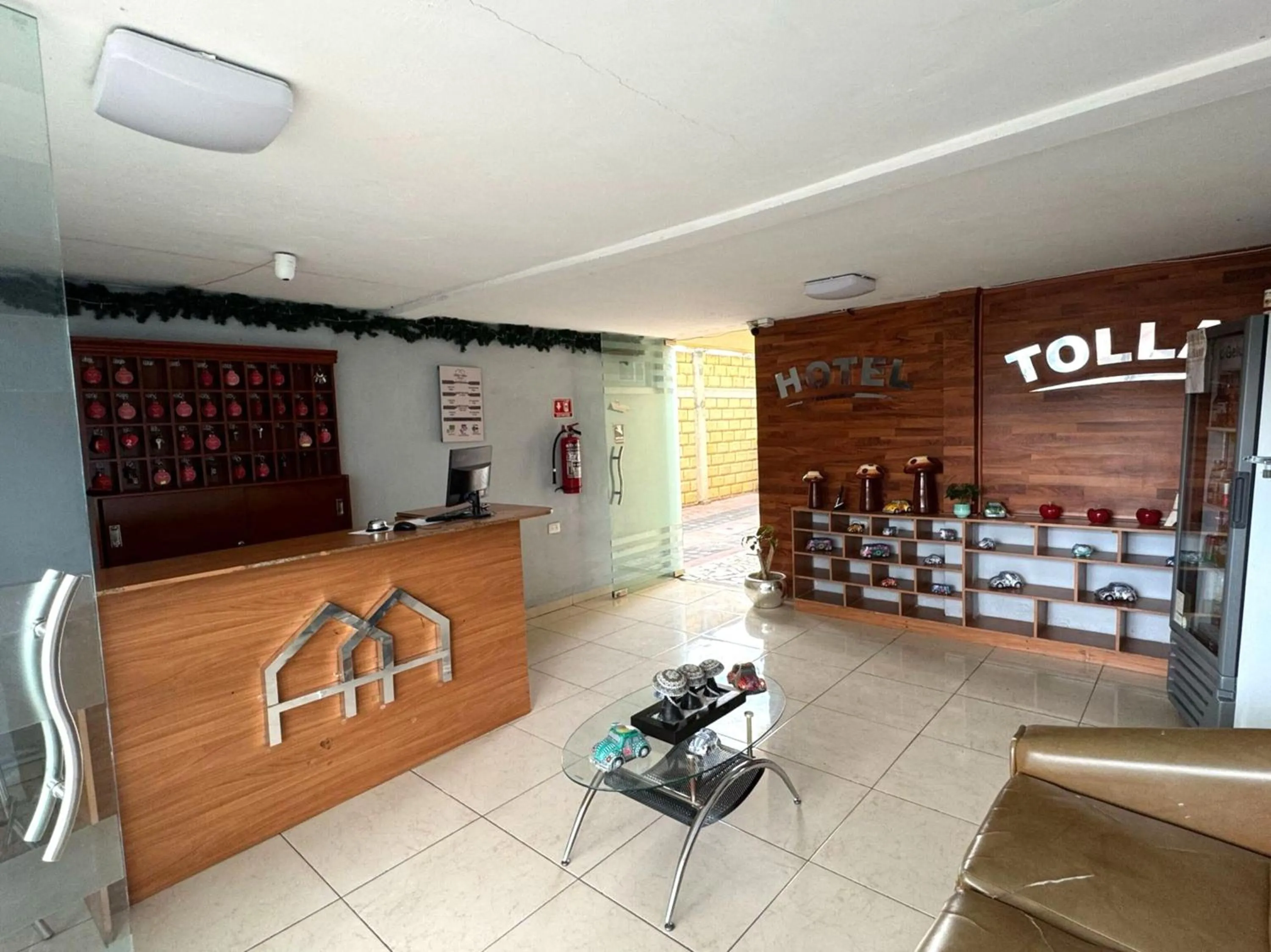 Lobby or reception in OYO Hotel Familiar Tollan Cholula