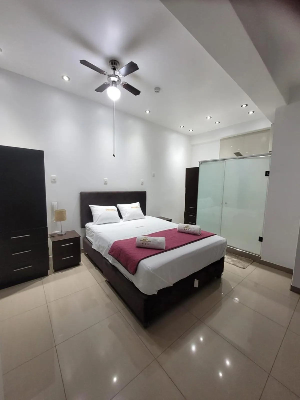 Photo of the whole room, Bed in GOLDEN SKY