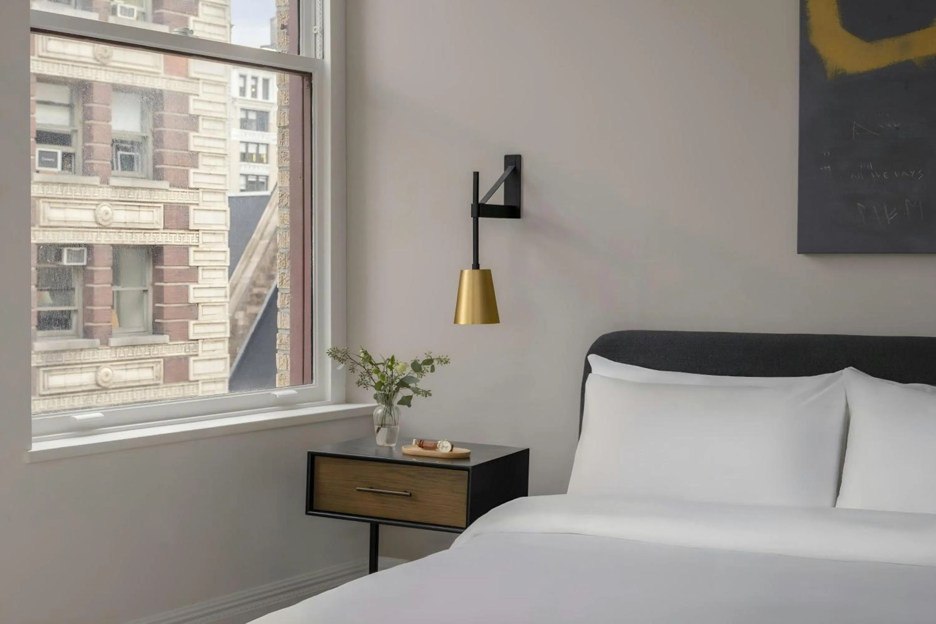 Bedroom, Bed in Flatiron Hotel, Sonder by Marriott Bonvoy