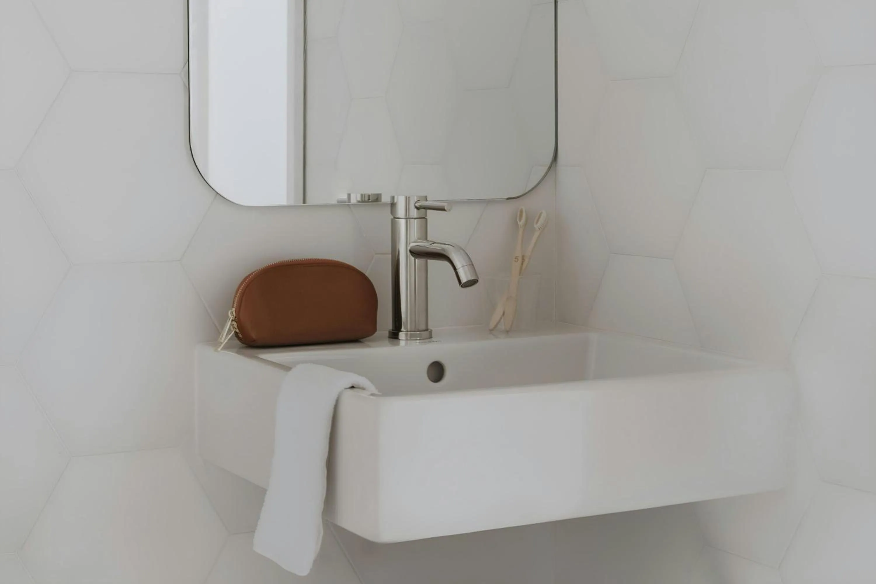 Bathroom in Flatiron Hotel, Sonder by Marriott Bonvoy