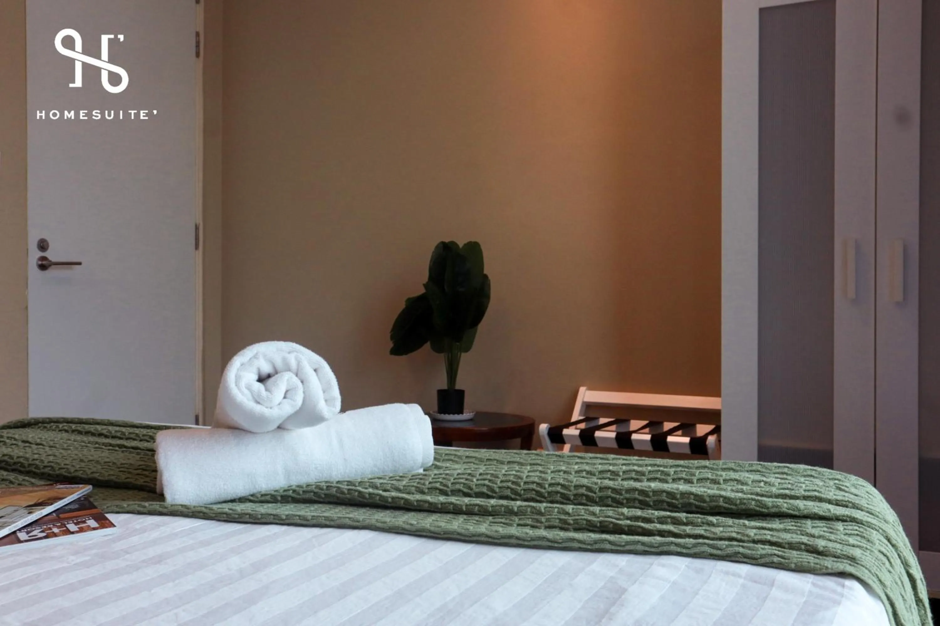 Bathroom, Bed in Homesuite' Home at Riverson Soho