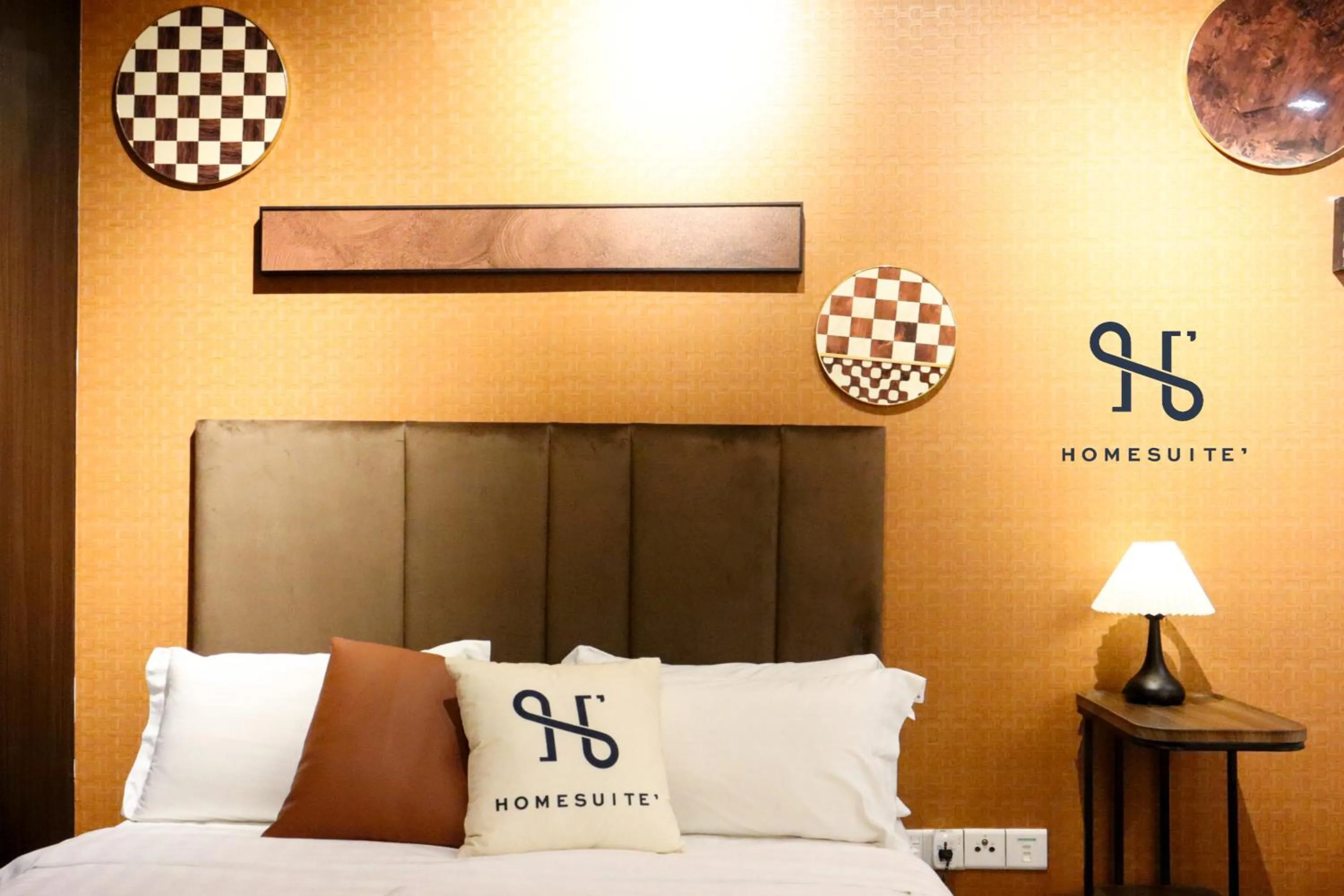 Photo of the whole room, Bed in Homesuite' Home at Riverson Soho