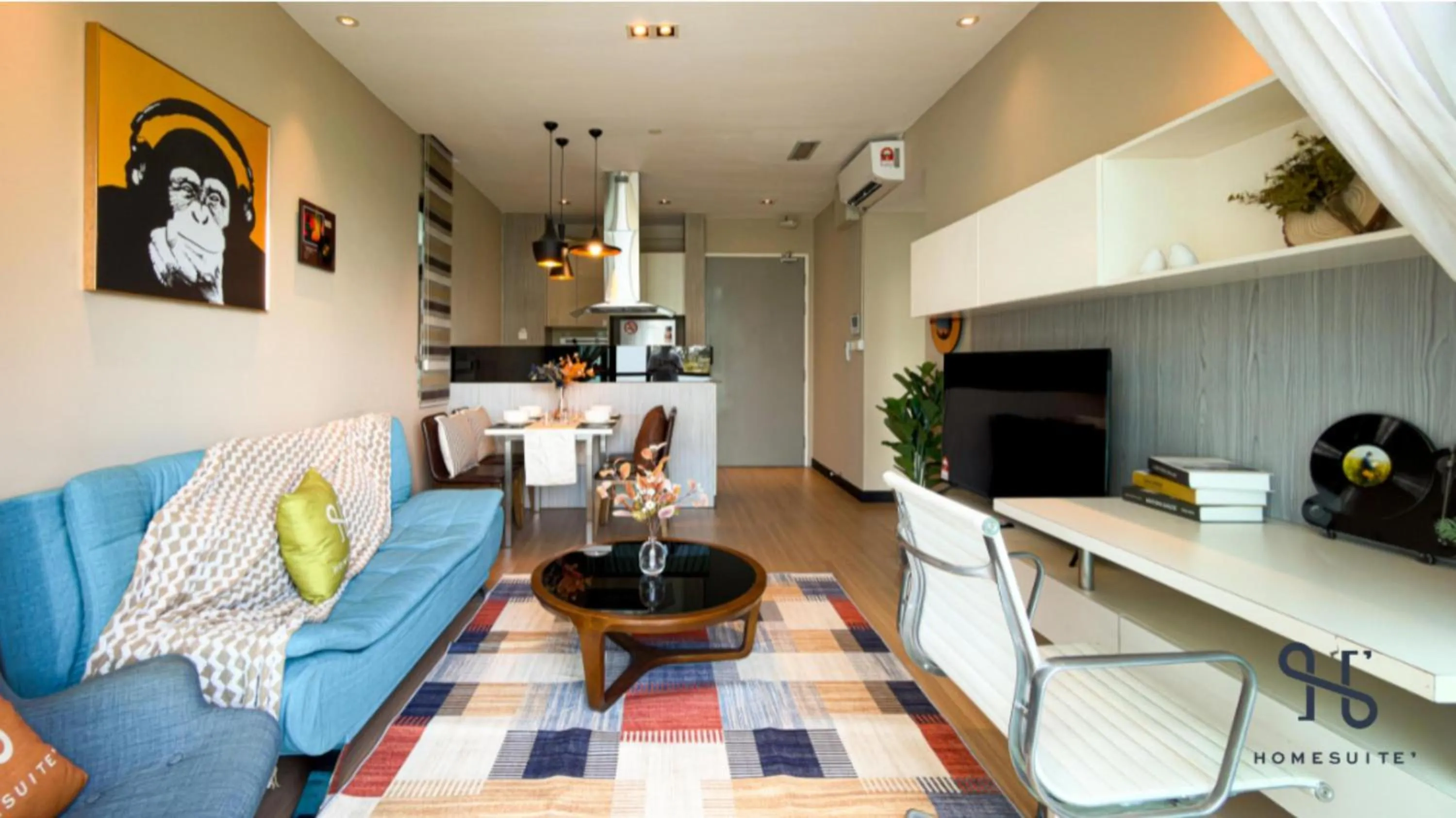 Living room in Homesuite' Home at Riverson Soho