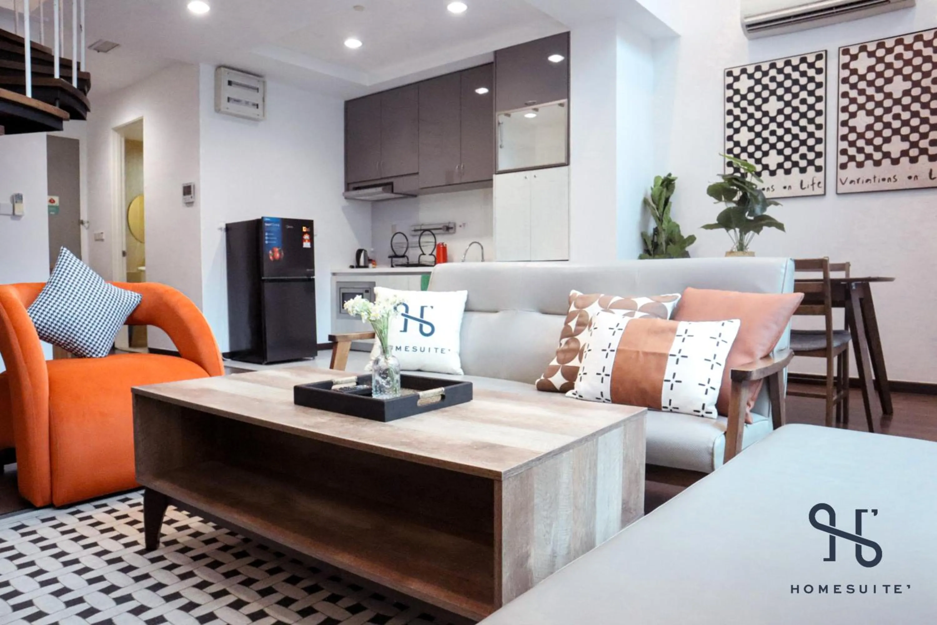 Kitchen or kitchenette in Homesuite' Home at Riverson Soho