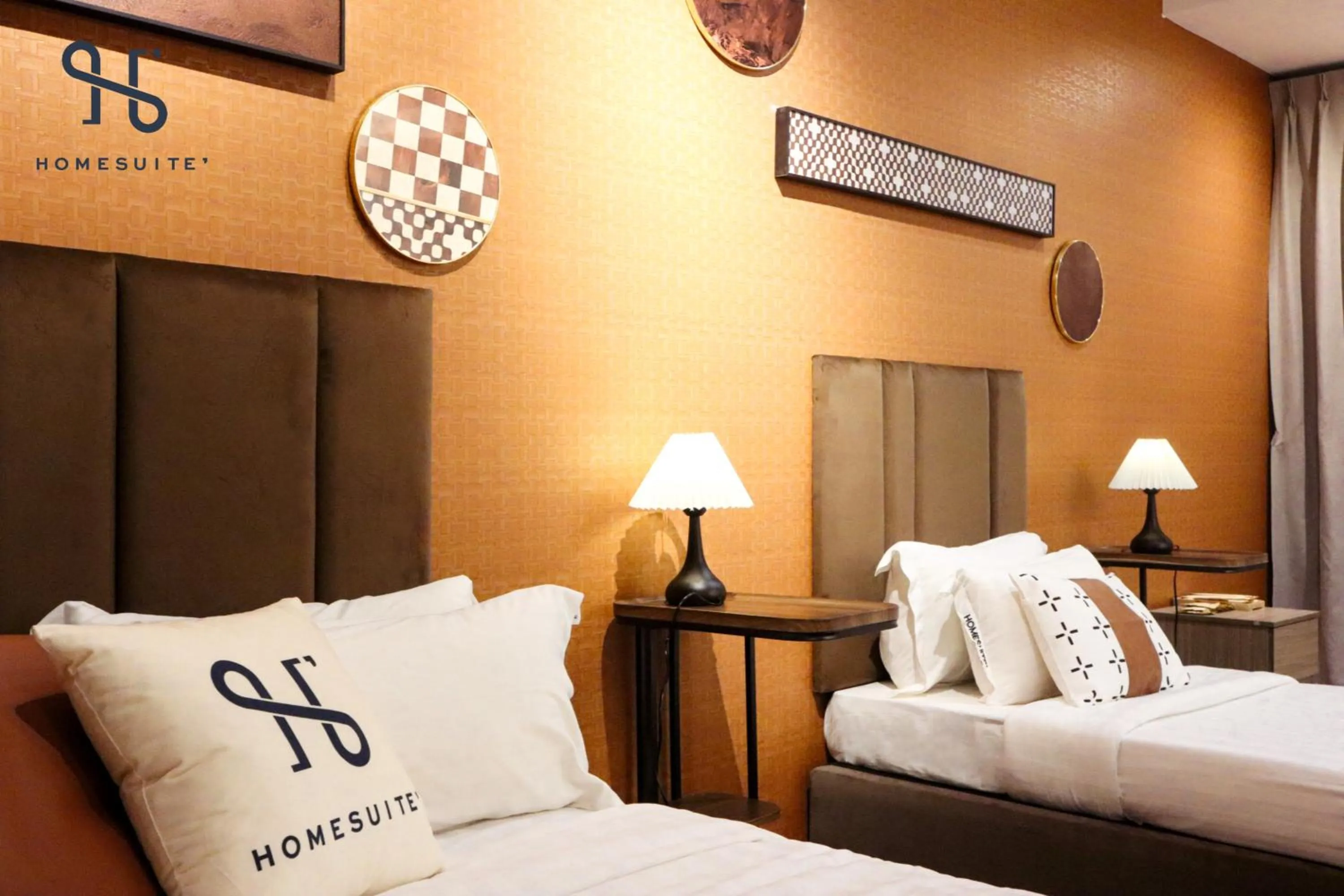 Photo of the whole room, Bed in Homesuite' Home at Riverson Soho