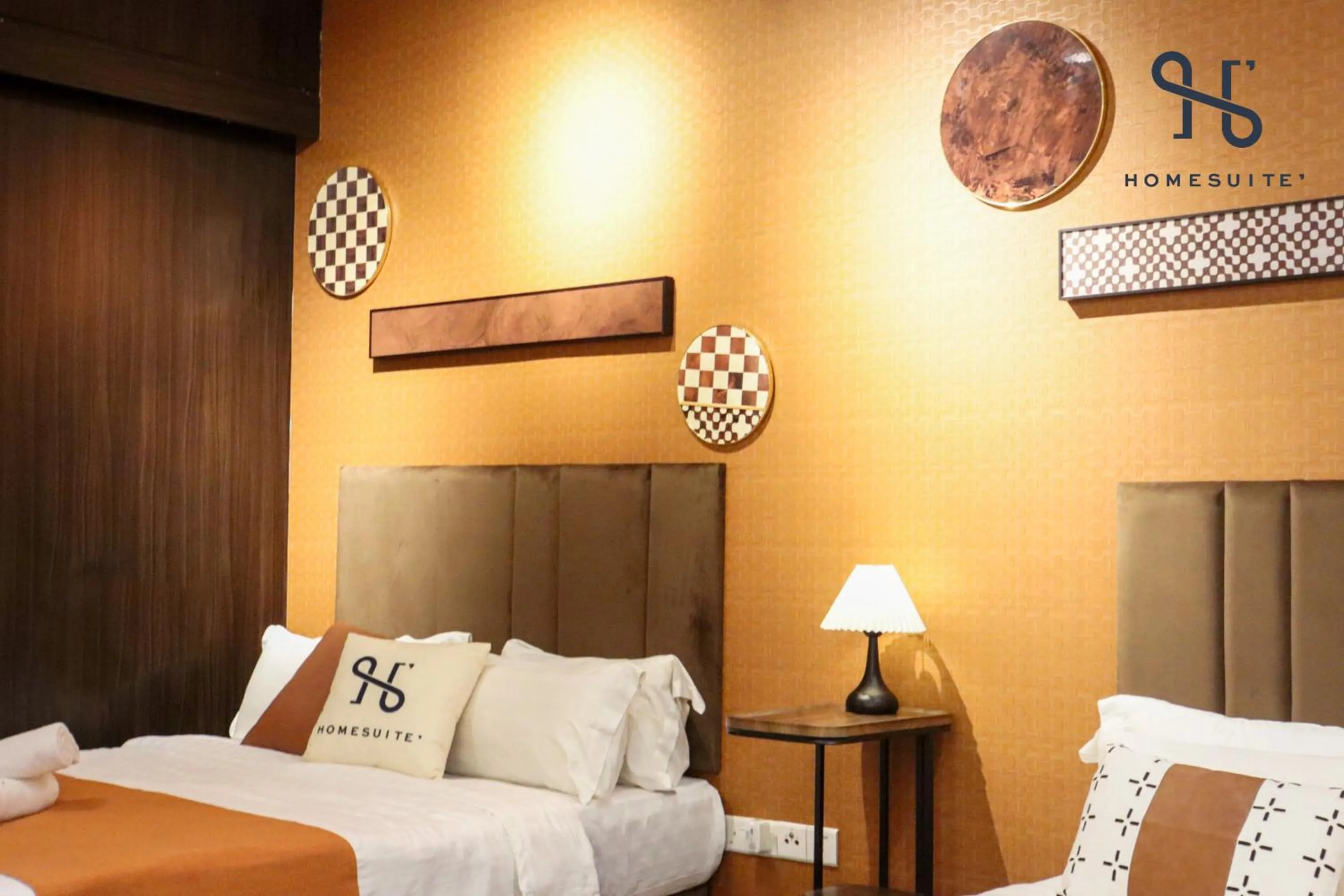 Photo of the whole room, Bed in Homesuite' Home at Riverson Soho